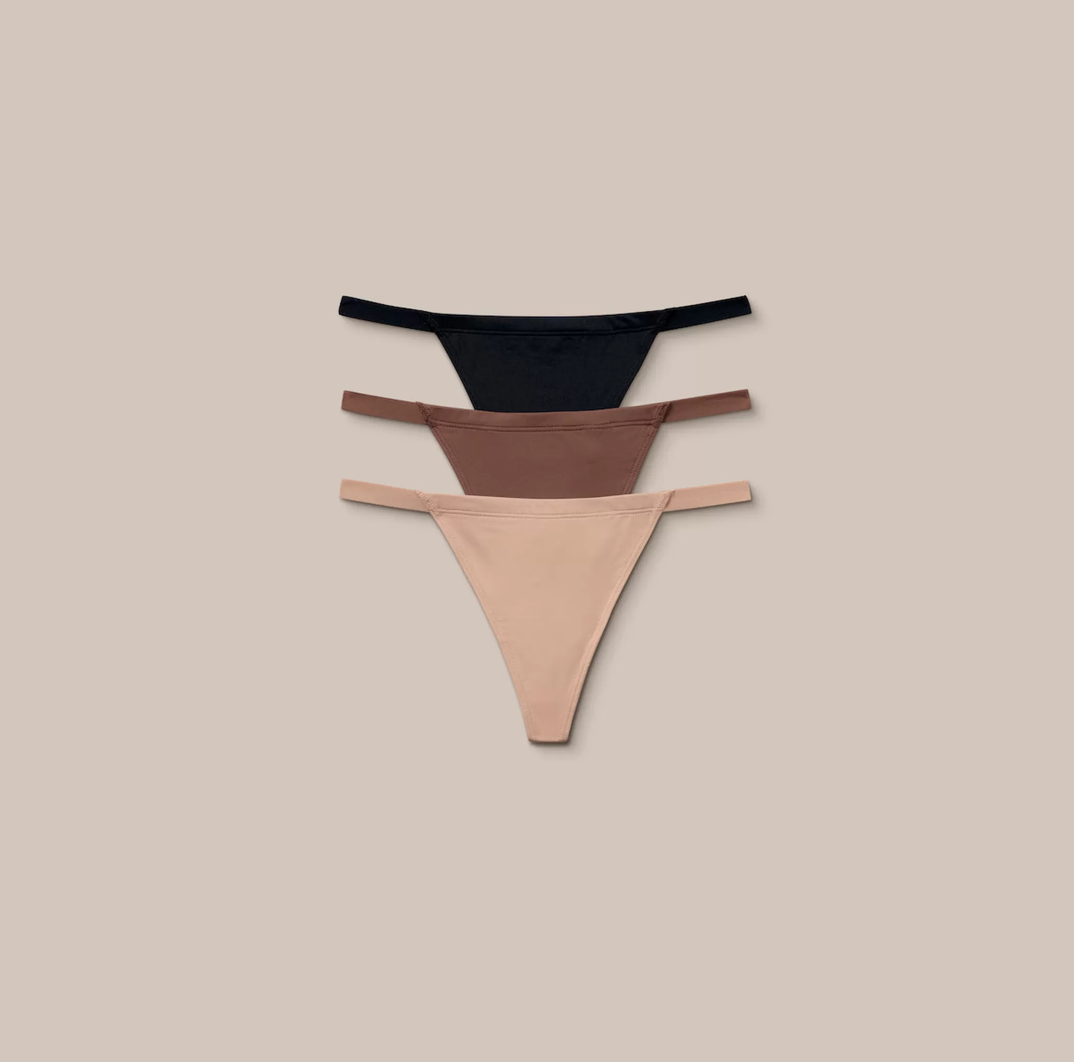 Multipacks | G-strings | Lounge Basic G-Strings (3 Pack) - Multi