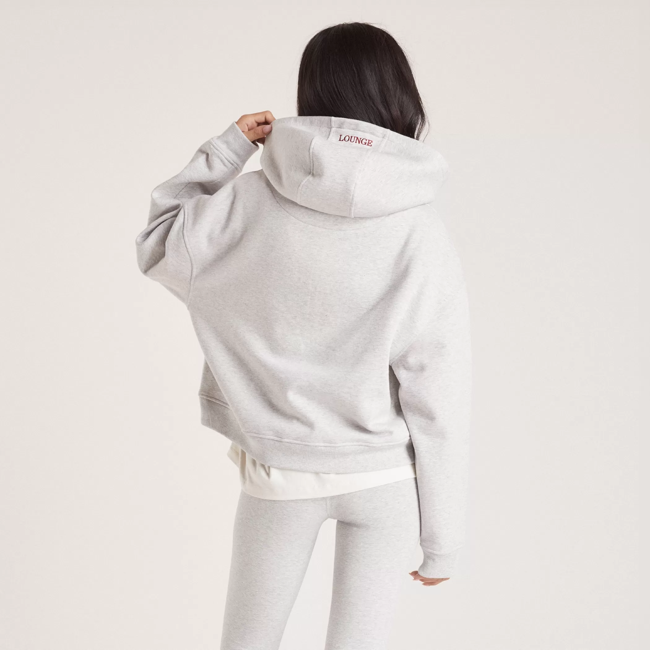 Hoodies & Sweatshirts | Sunday Club | Lounge Boxy Hoodie - Grey Marl GreyMarl