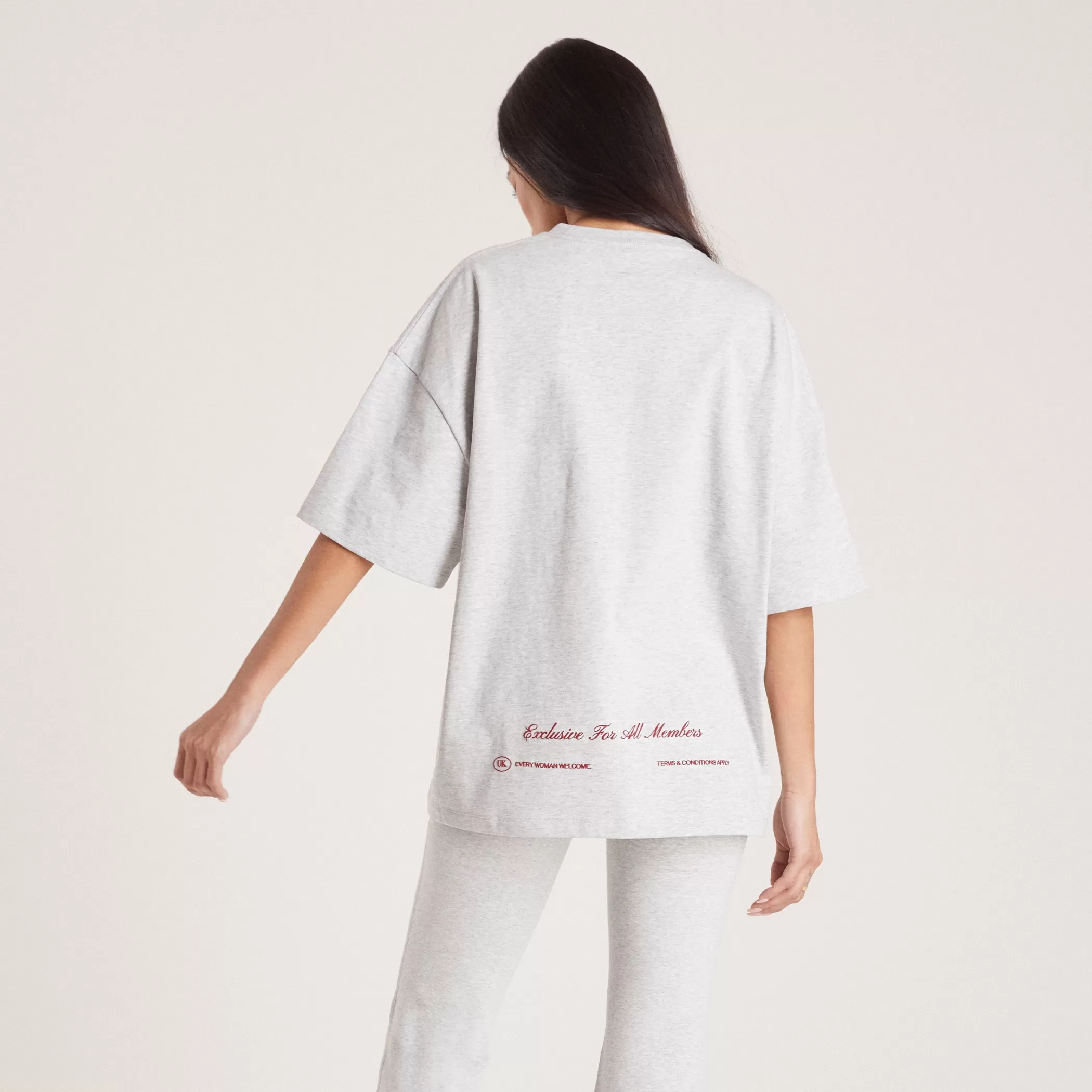 T-shirts & Tops | Sunday Club | Lounge Boxy T-Shirt - Grey Marl GreyMarl