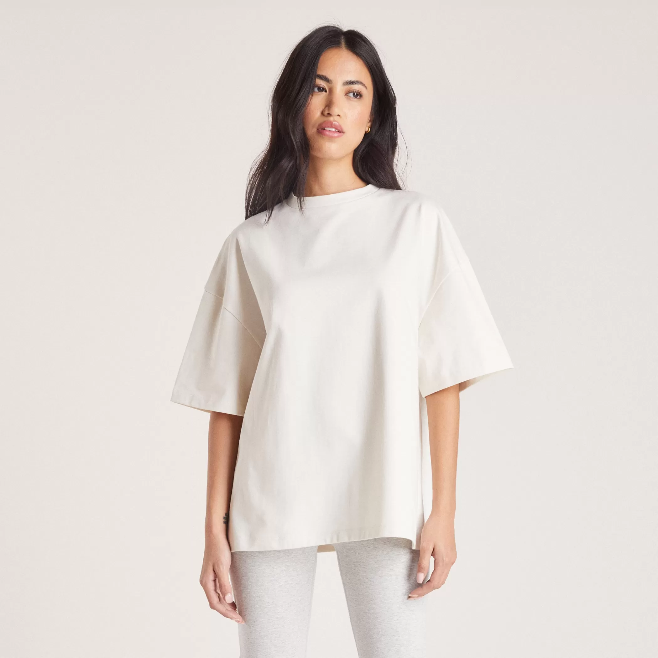 T-shirts & Tops | Sunday Club | Lounge Boxy T-Shirt - Tofu