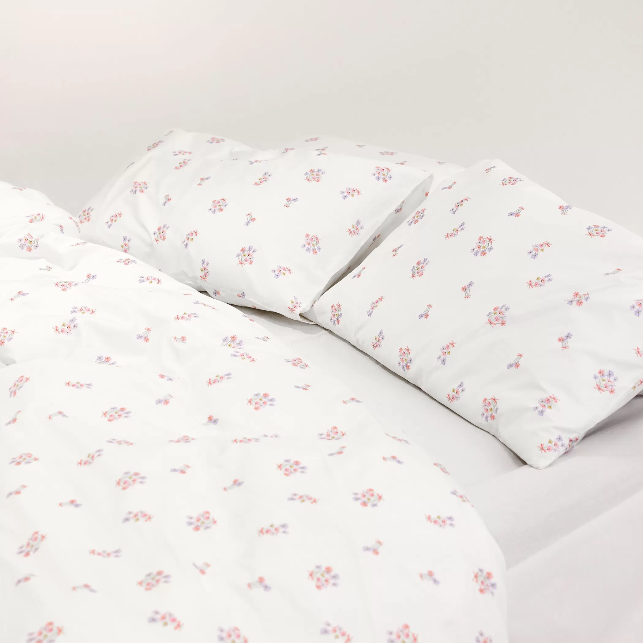 Breakfast Club | Accessories | Lounge Breakfast Club Pillow Case (2-pack) - White Floral WhiteFloral