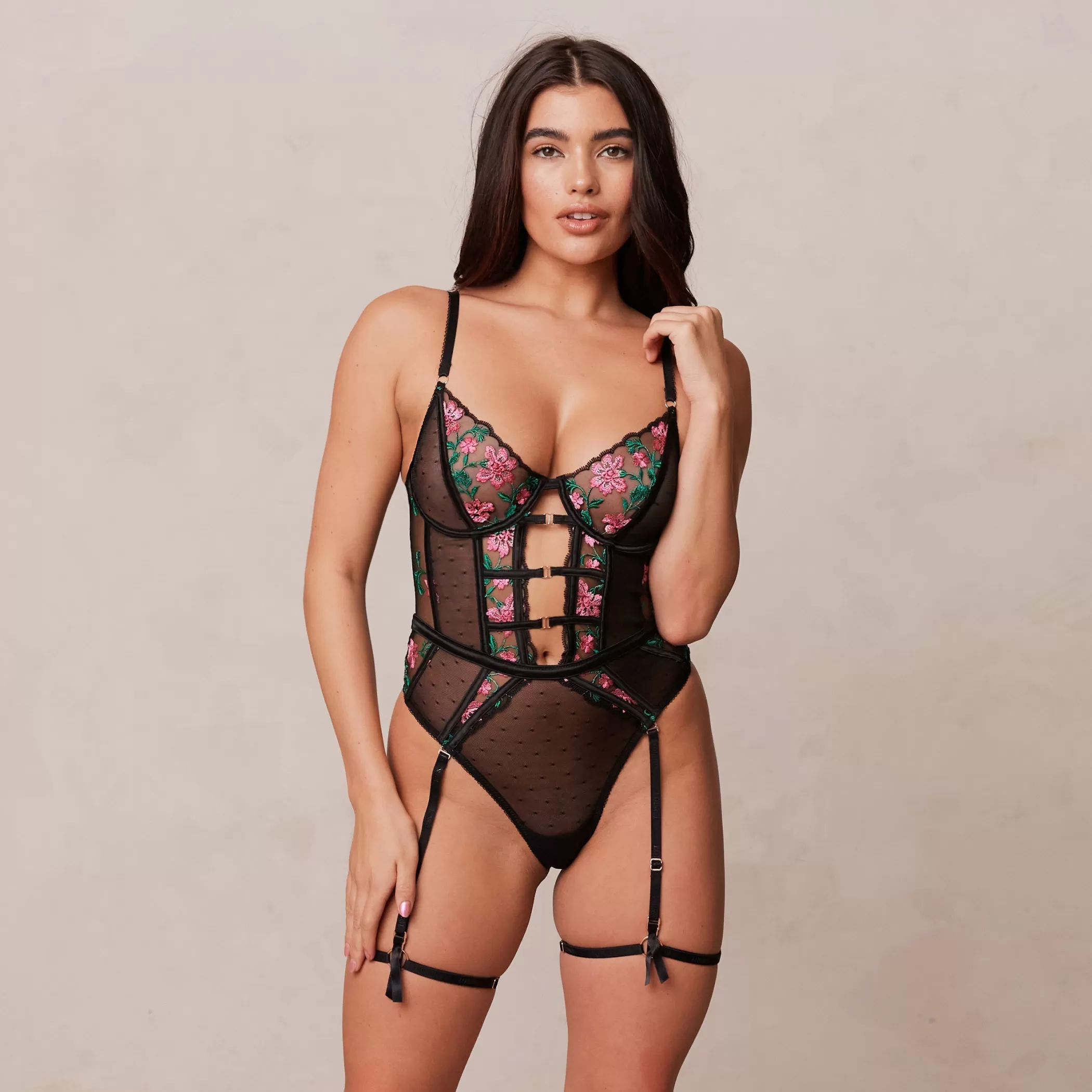 Intimates | Lounge Brooke Bodysuit - Black