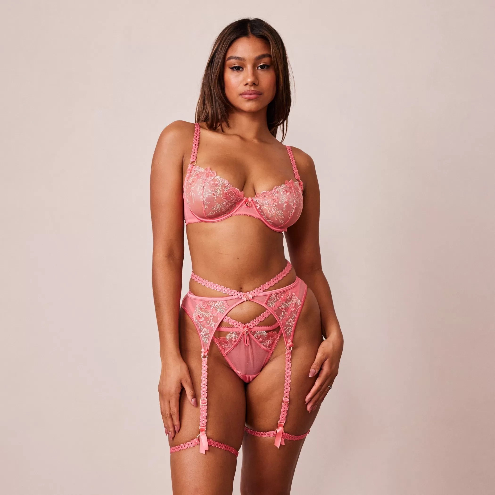 Intimates Sets | Lounge Casey Intimates Set - Pink