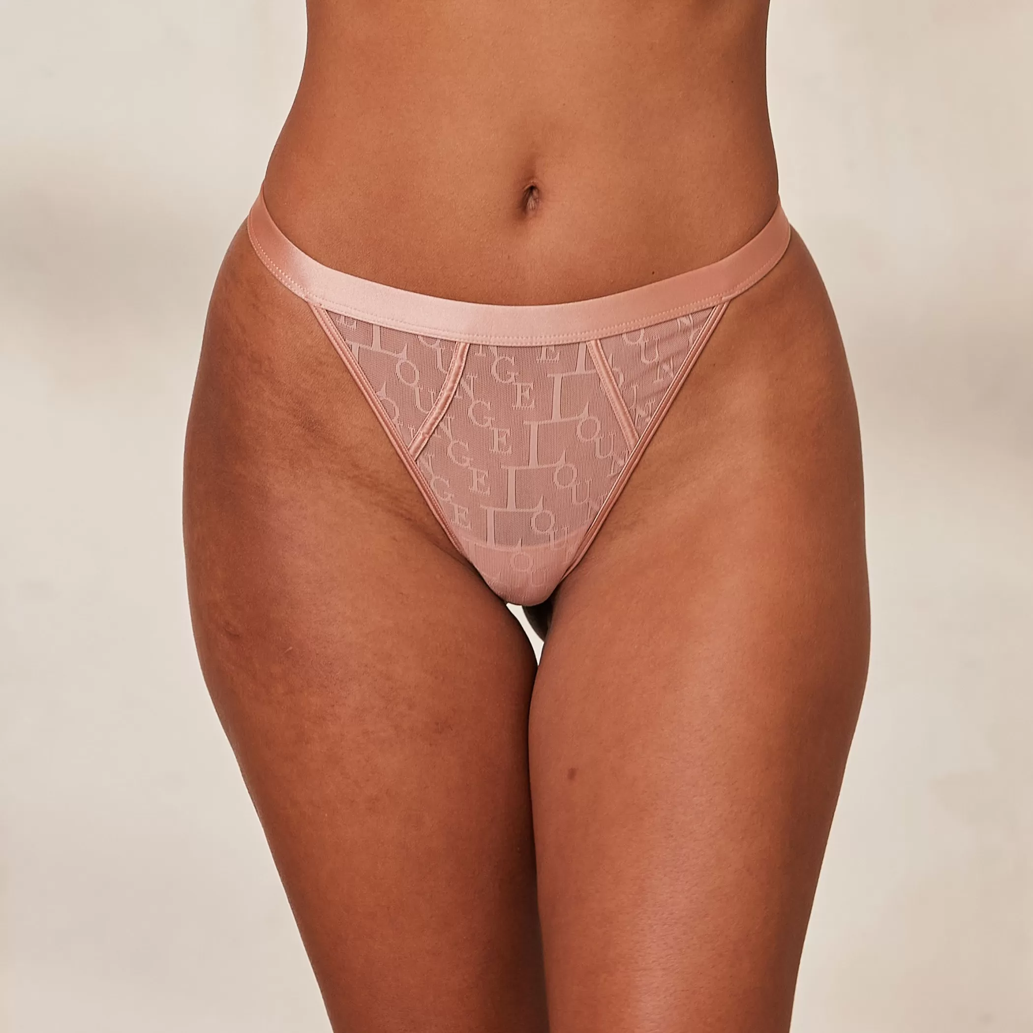Panties | Lounge Chic Thong - Pink