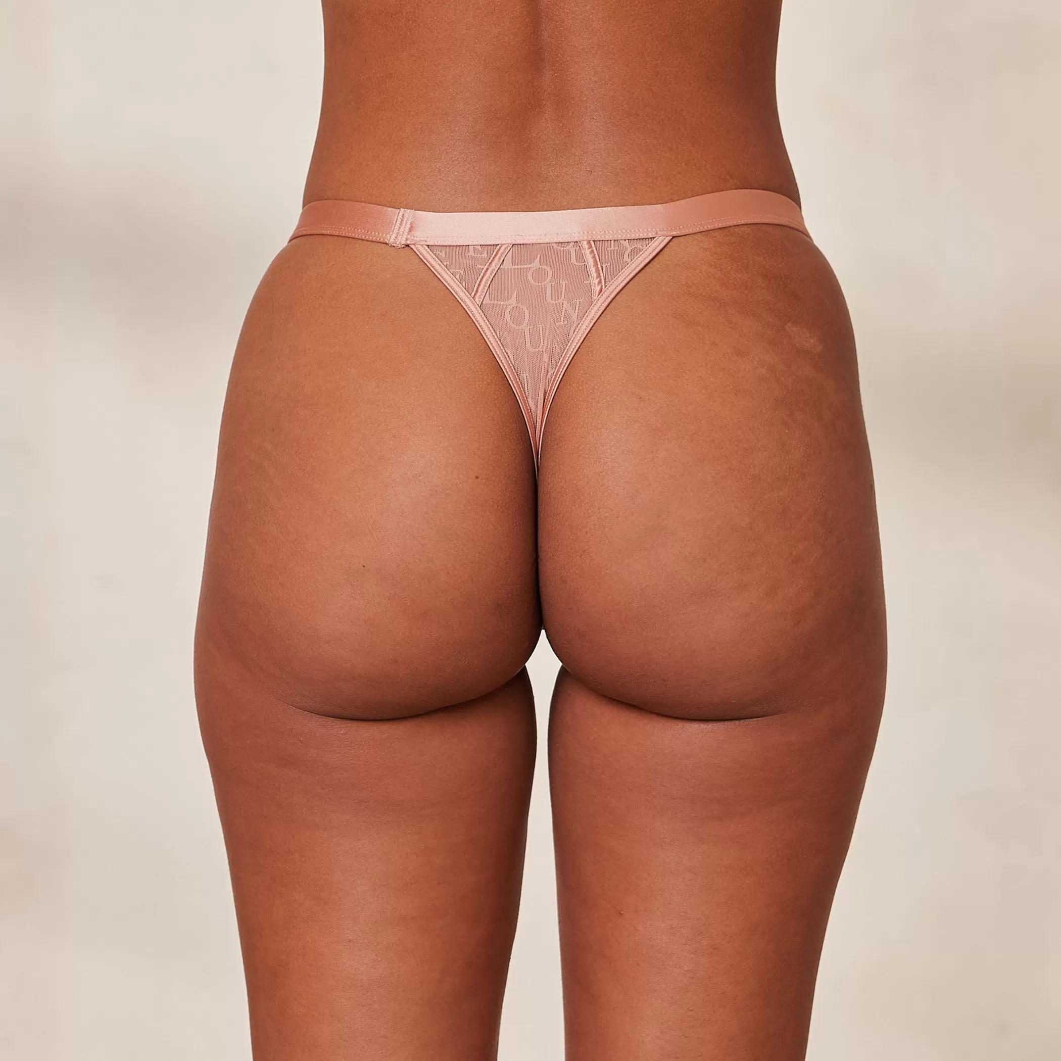 Panties | Lounge Chic Thong - Pink