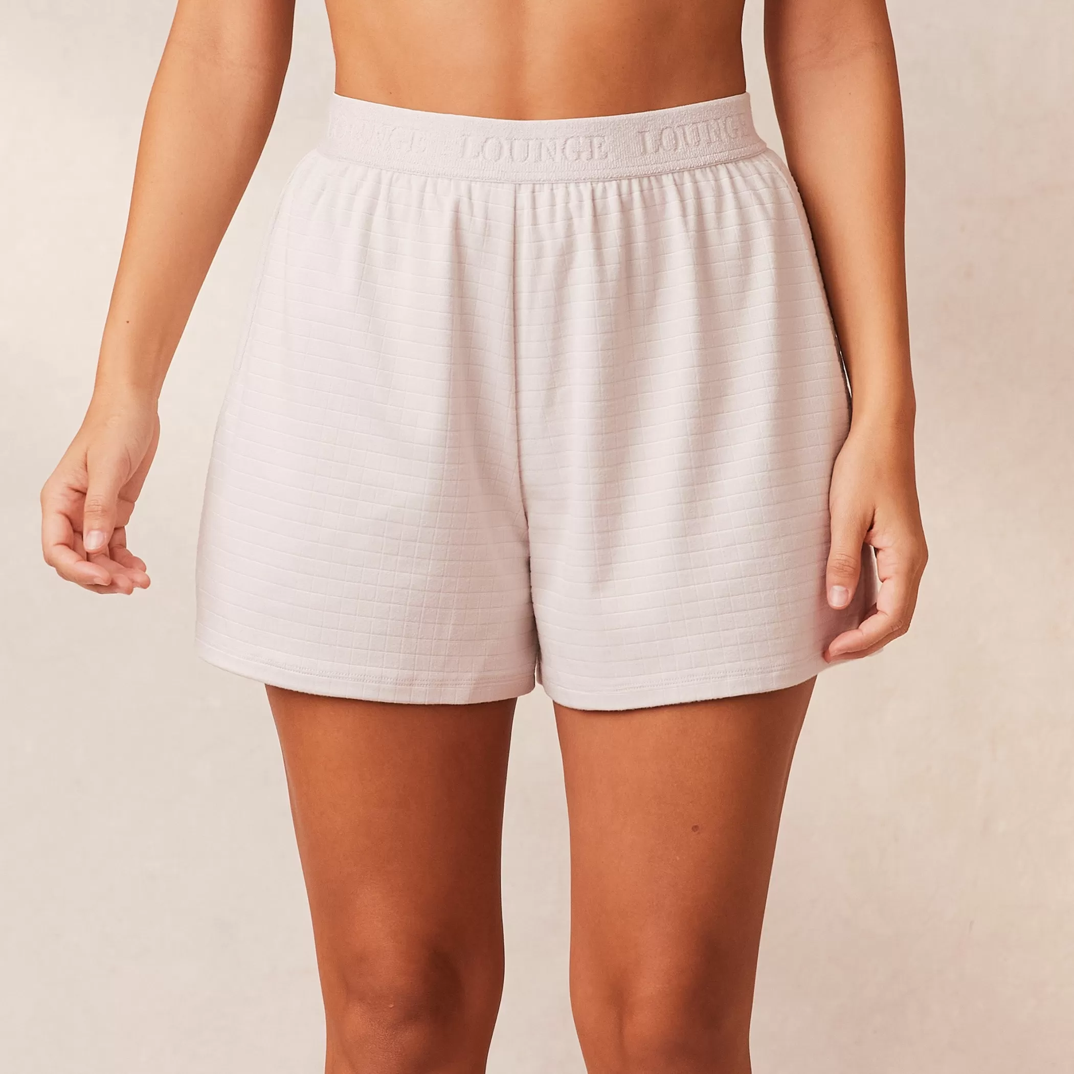 Fleece | Bottoms | Lounge Classic Fleece Oversized Pajama Shorts - Cream