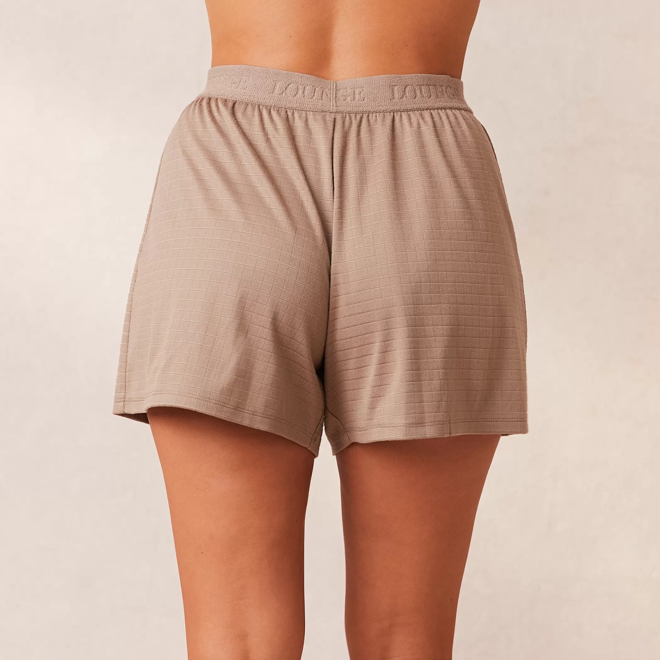 Fleece | Bottoms | Lounge Classic Fleece Oversized Pajama Shorts - Fawn