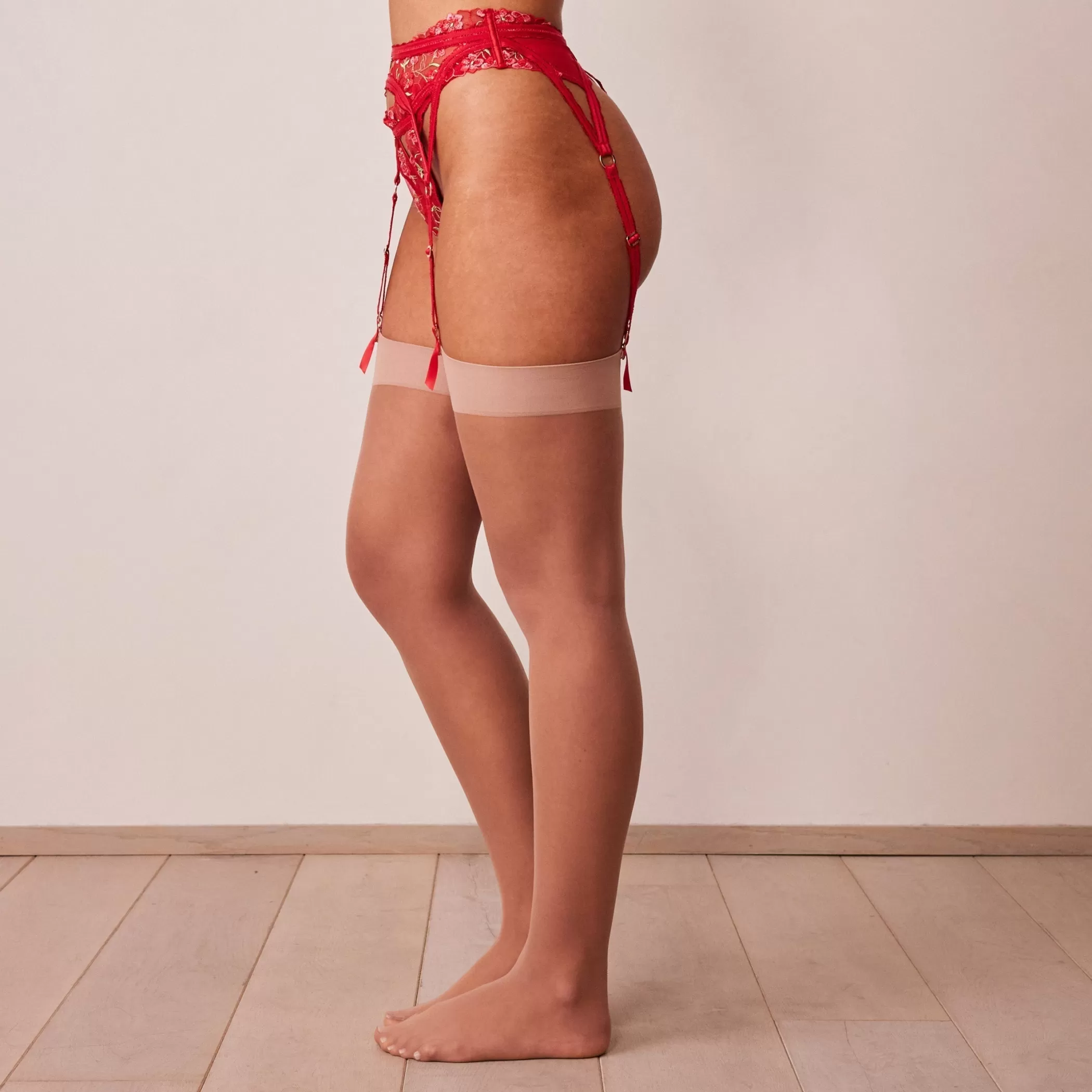 Hosiery | Lounge Classic Stockings - Nude