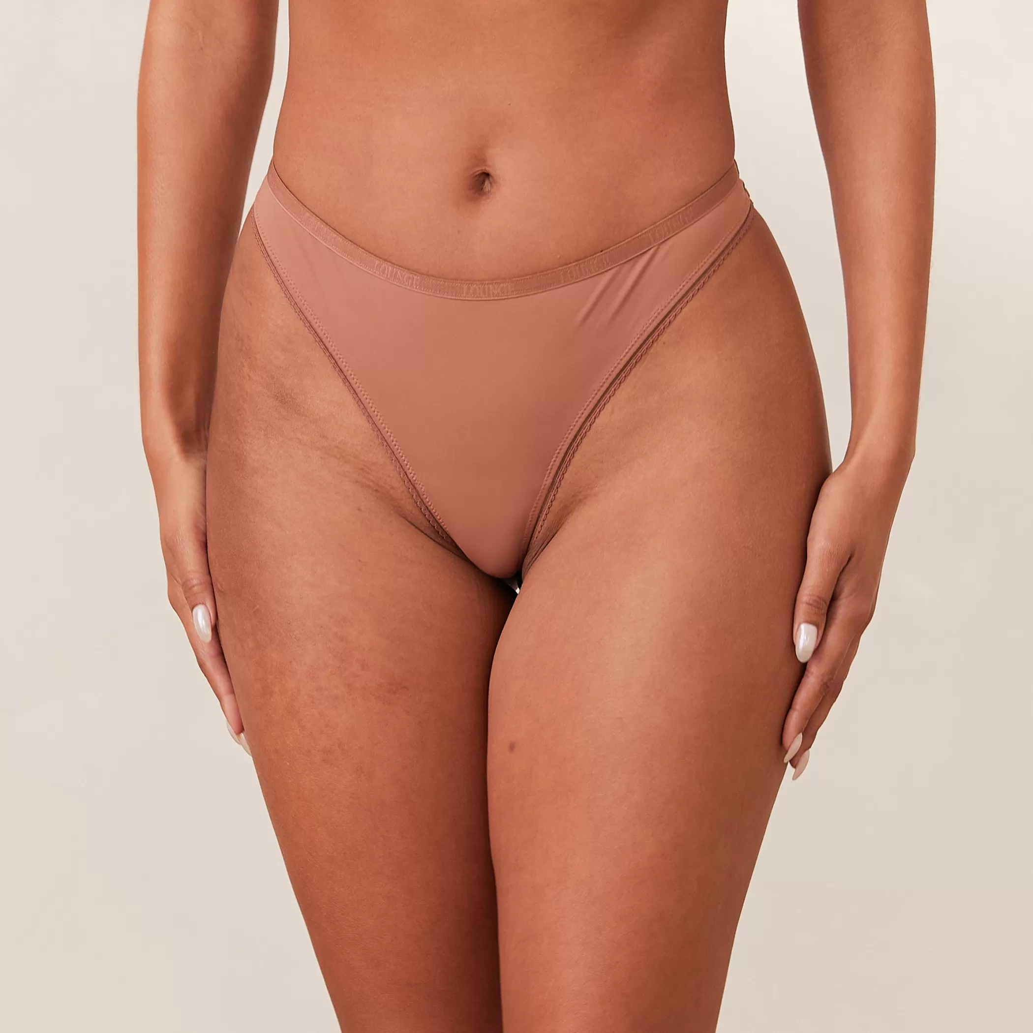 Bridal | Lounge Comfort Thong - Mocha