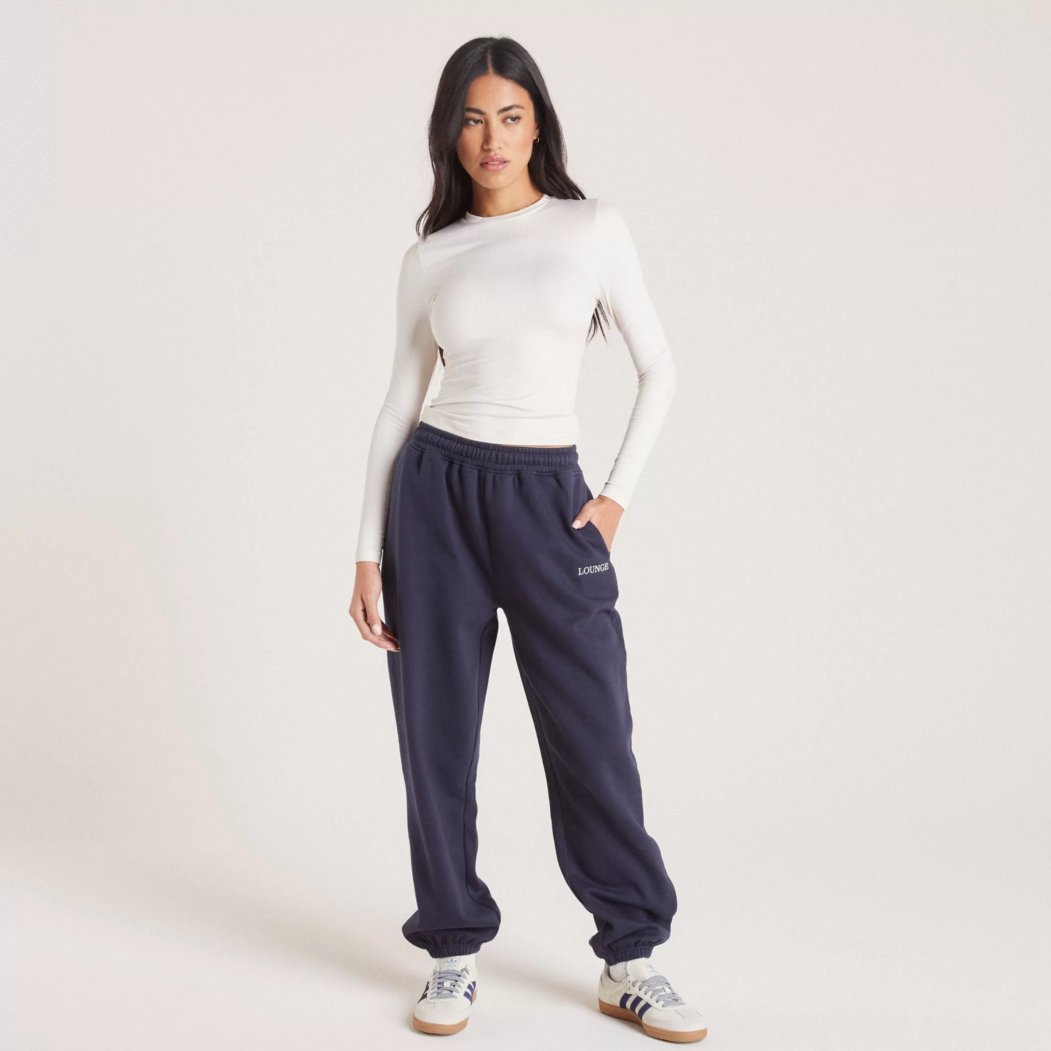 Sunday Club | Sunday Club | Lounge Cuffed Sweatpants - Ink Blue InkBlue