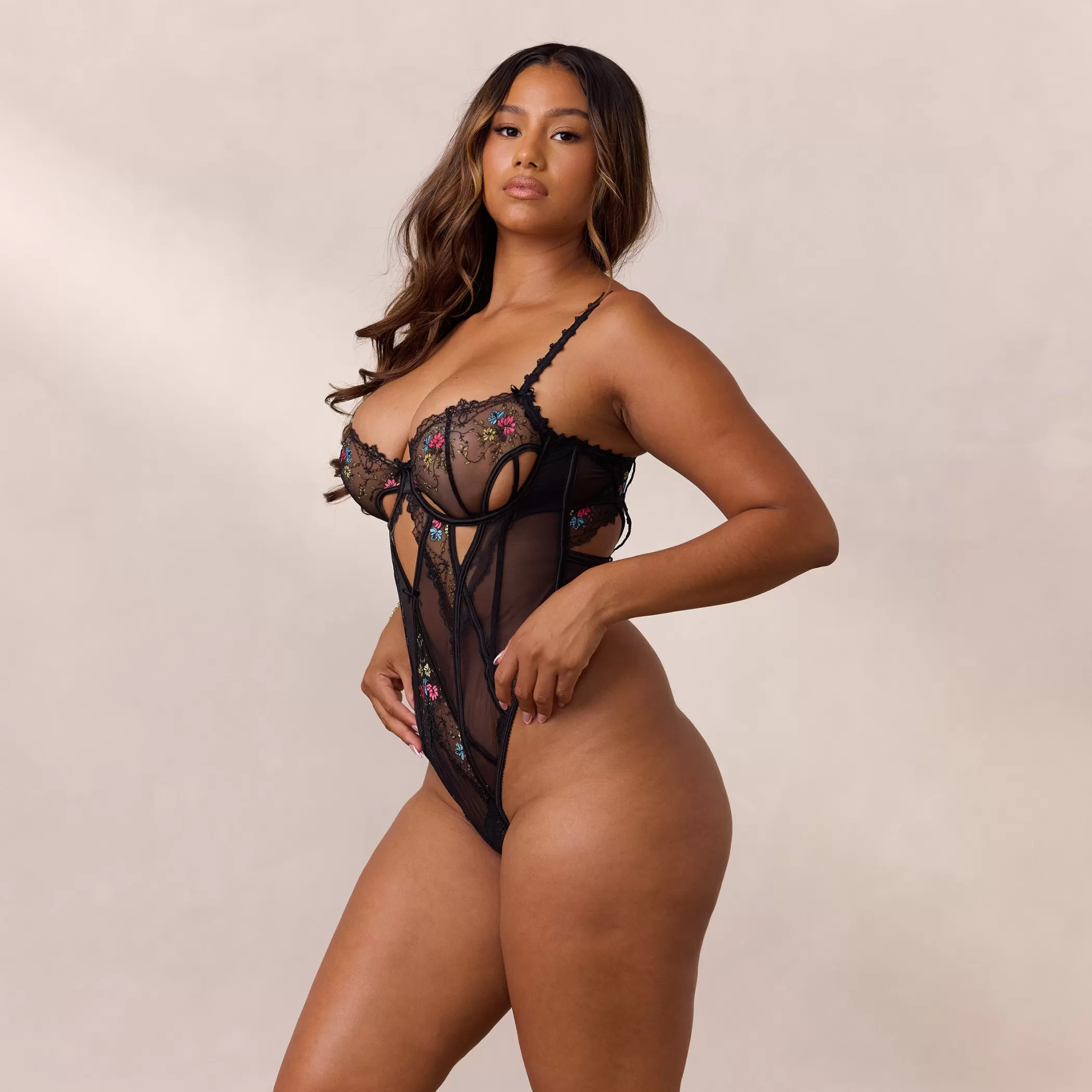 Black Intimates | Bodysuits | Lounge Enya Bodysuit - Black