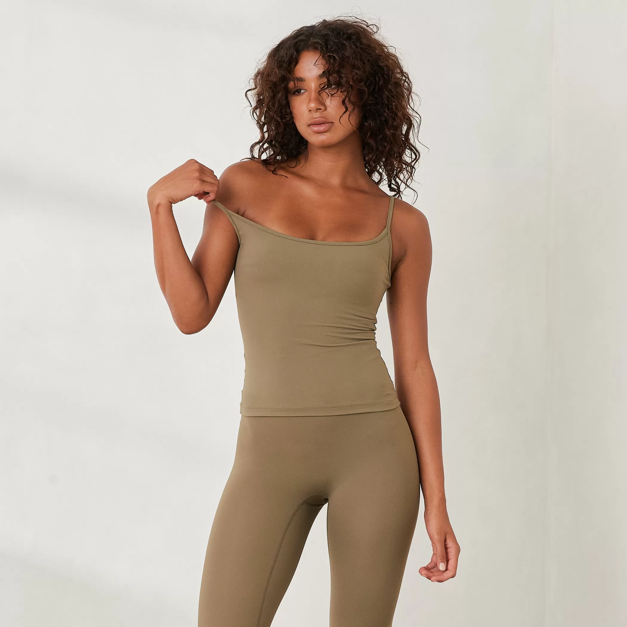 T-shirts & Tops | Lounge Essential Cami Top - Olive
