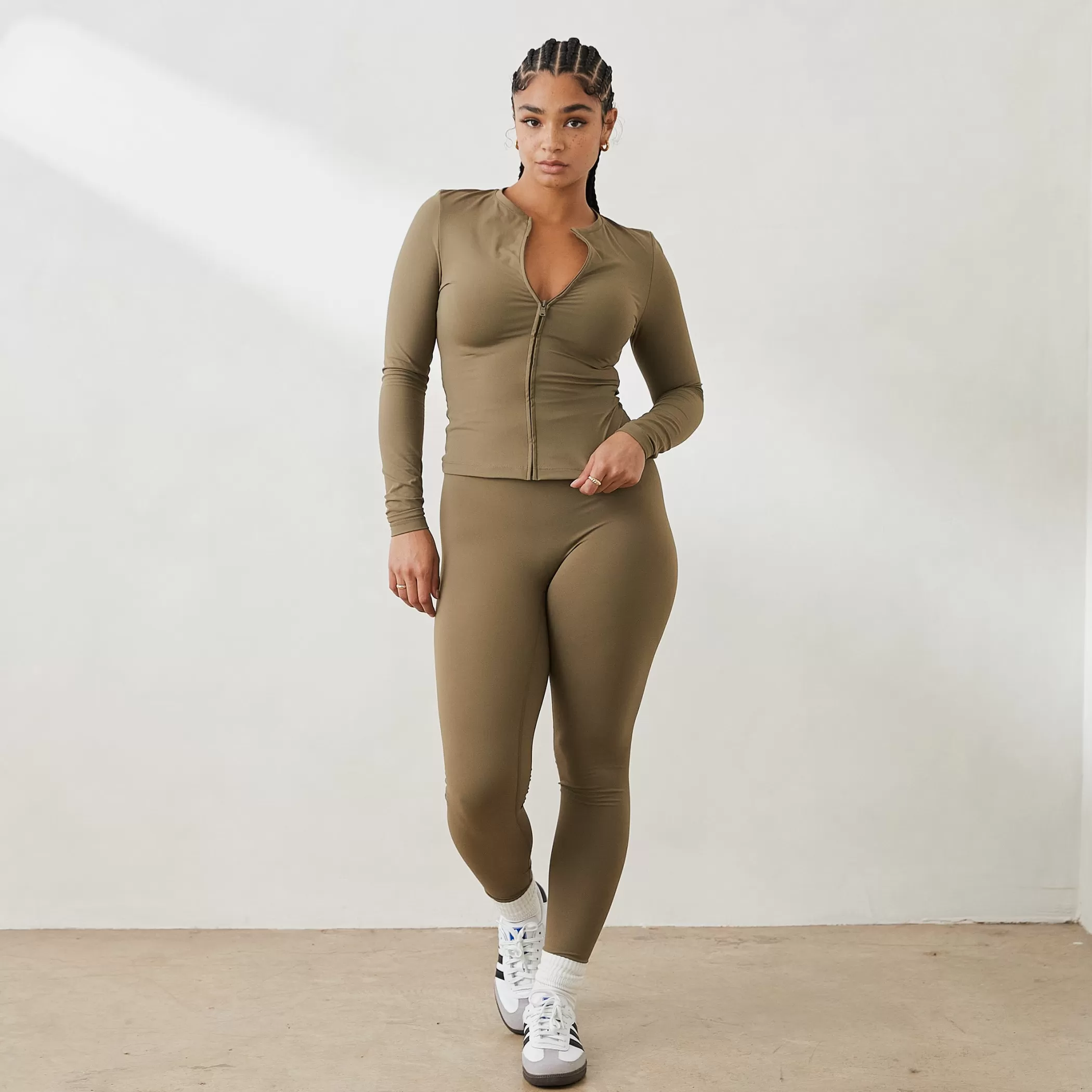 Essential | Loungewear | Lounge Essential Leggings - Olive