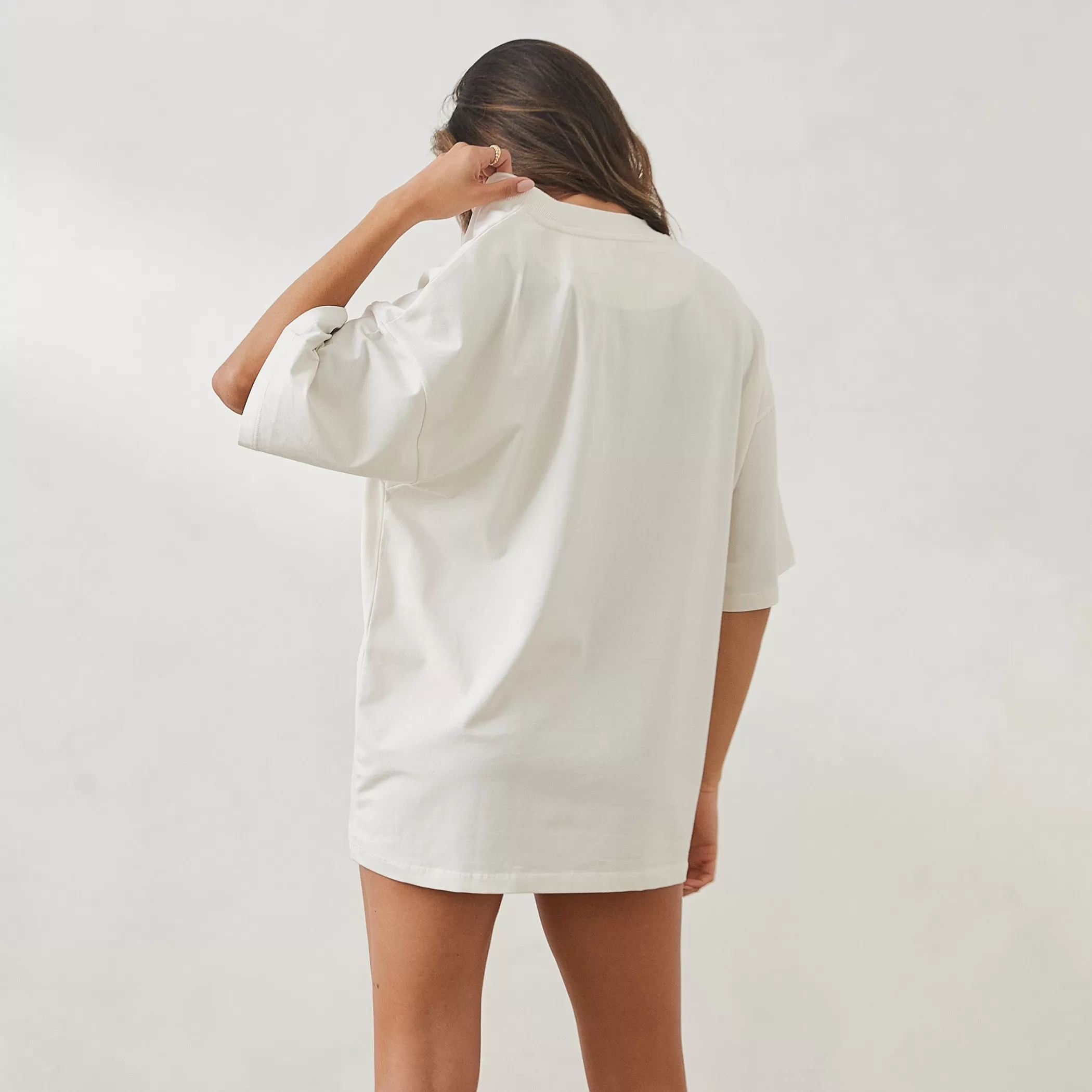 Essential | Loungewear | Lounge Essential Oversized T-Shirt - Off White OffWhite