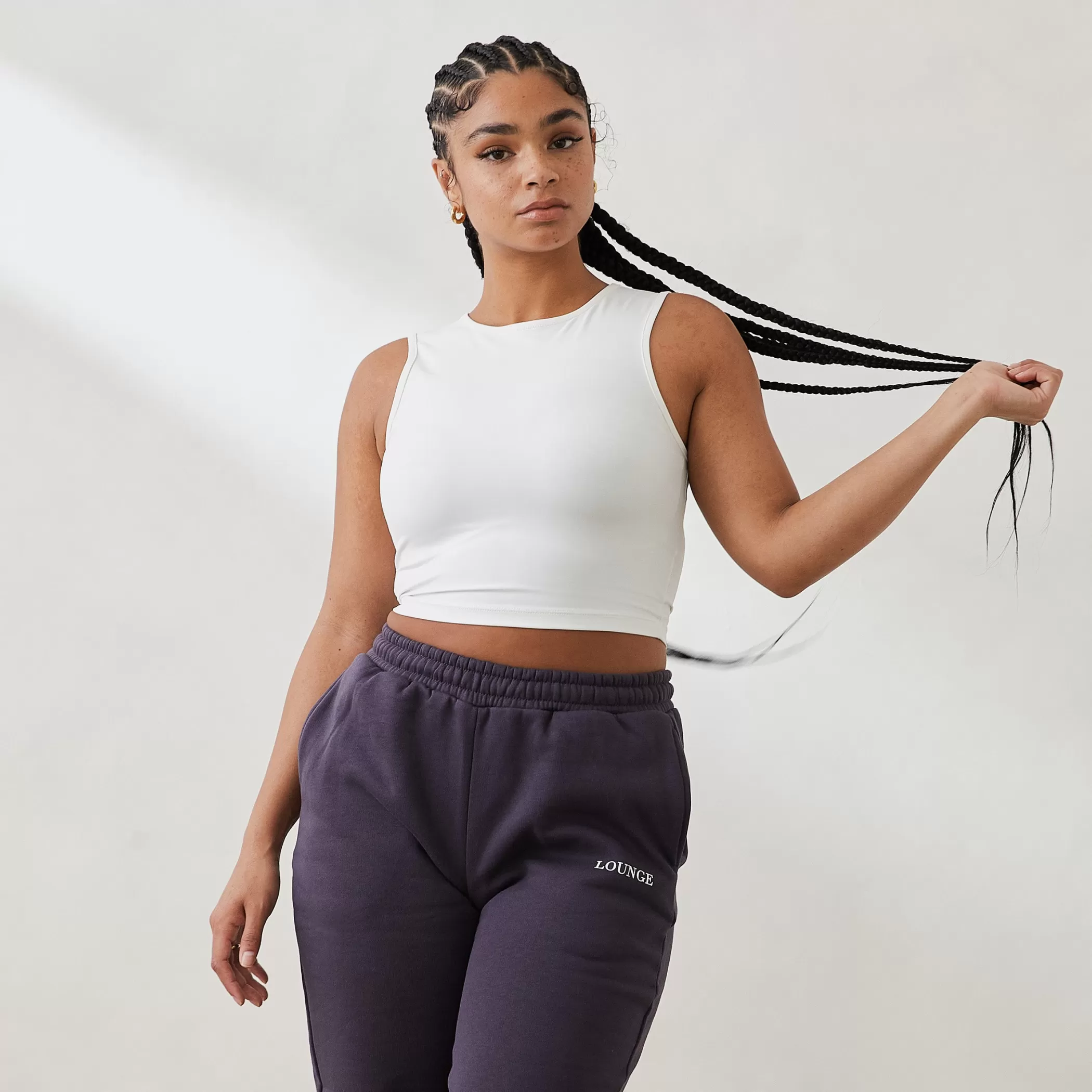 Loungewear | T-shirts & Tops | Lounge Essential Tank Top - Off White OffWhite