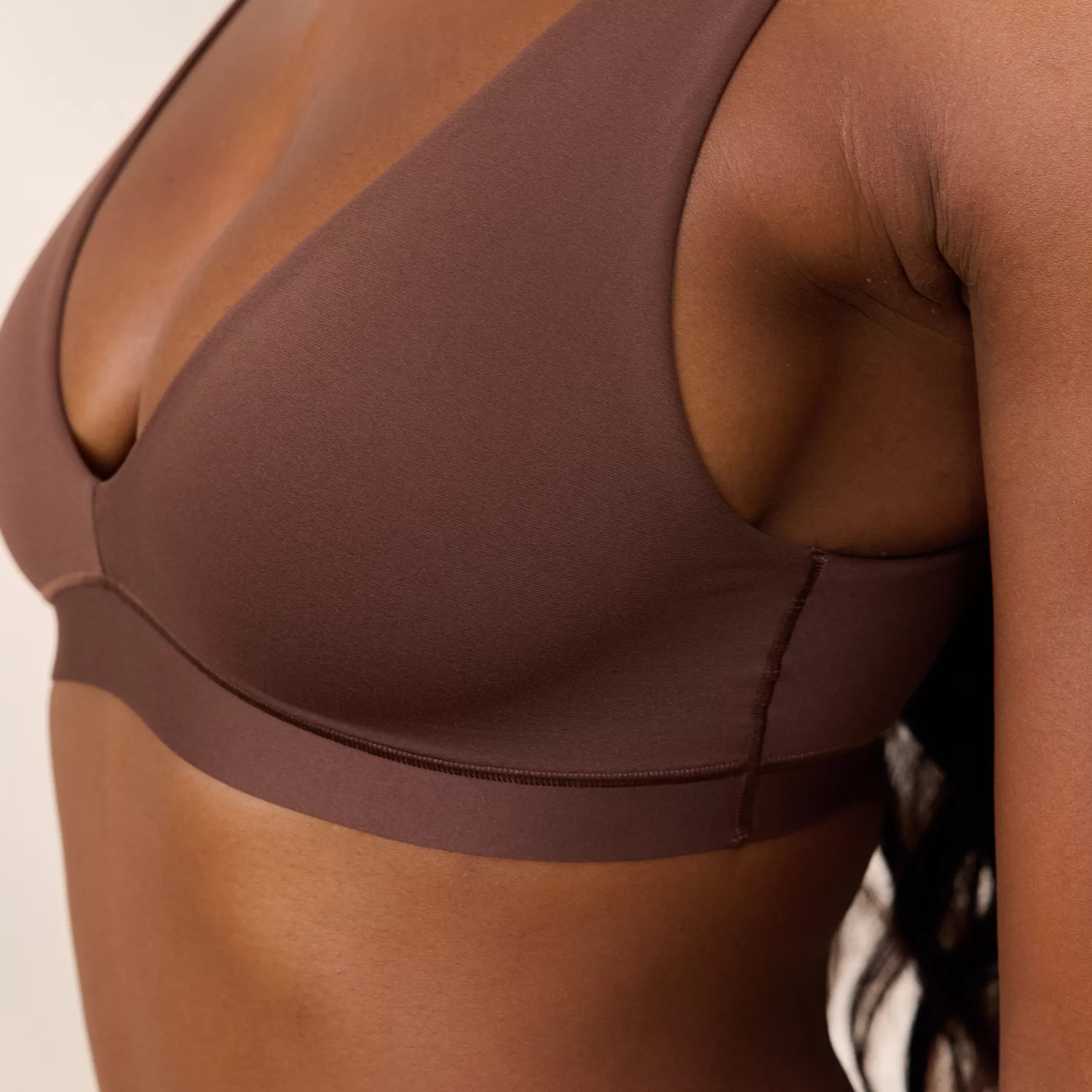 Triangle | Bralettes | Lounge Everyday Comfort Triangle Bra - Cocoa