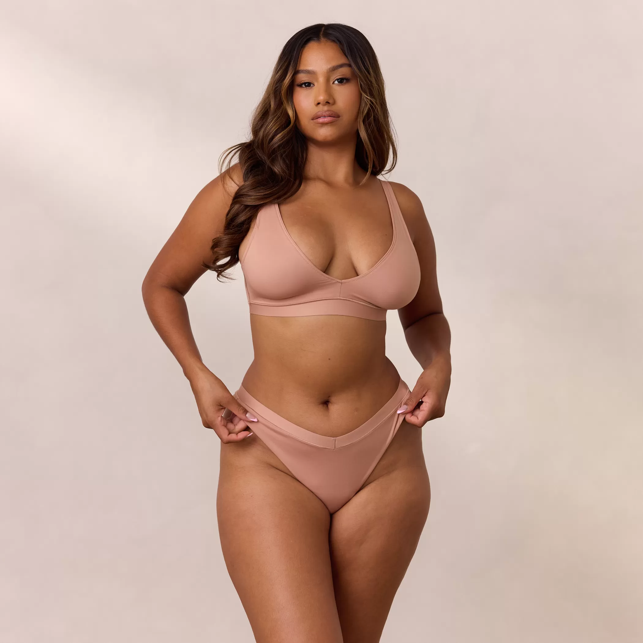 Triangle | Bralettes | Lounge Everyday Comfort Triangle Bra - Honey