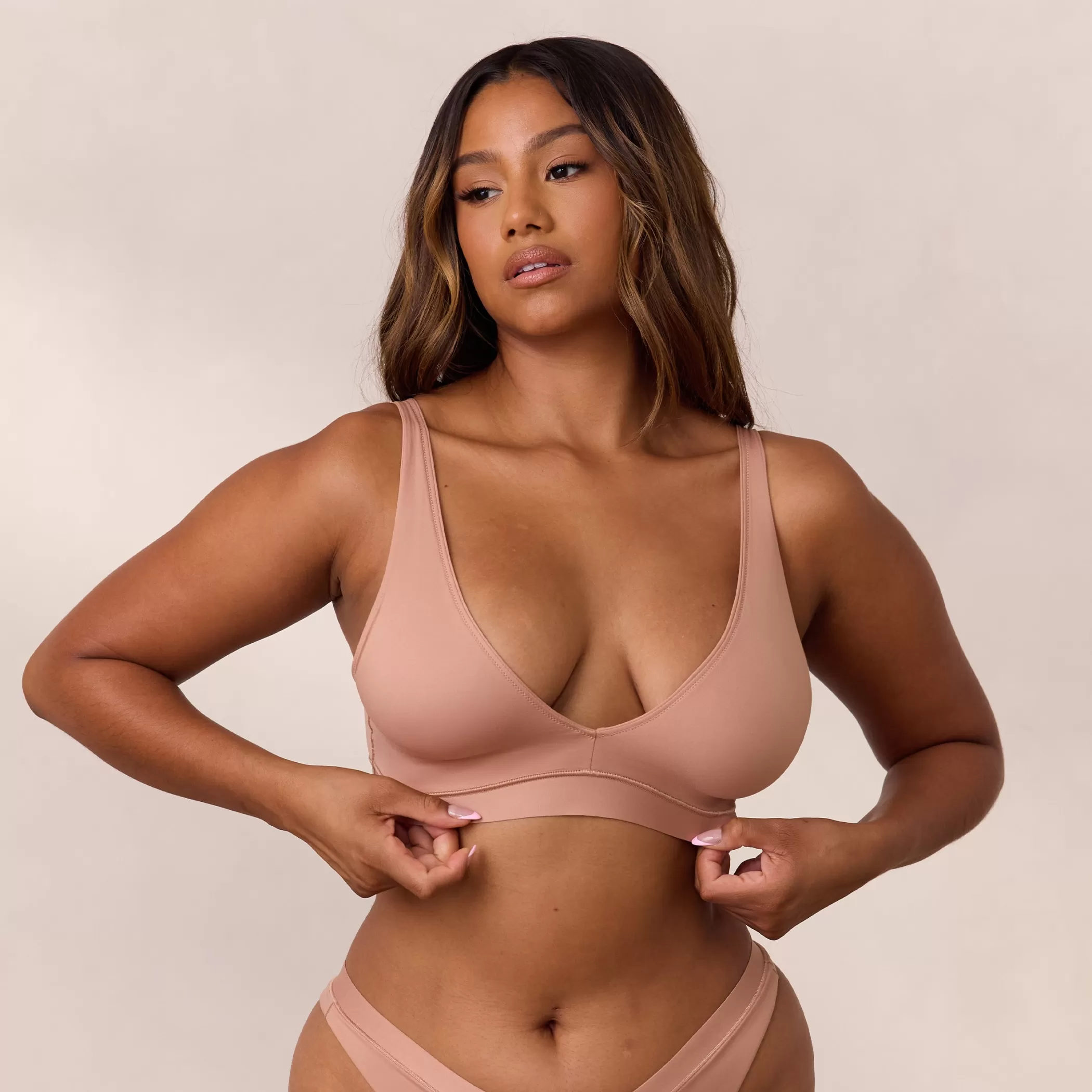 Triangle | Bralettes | Lounge Everyday Comfort Triangle Bra - Honey