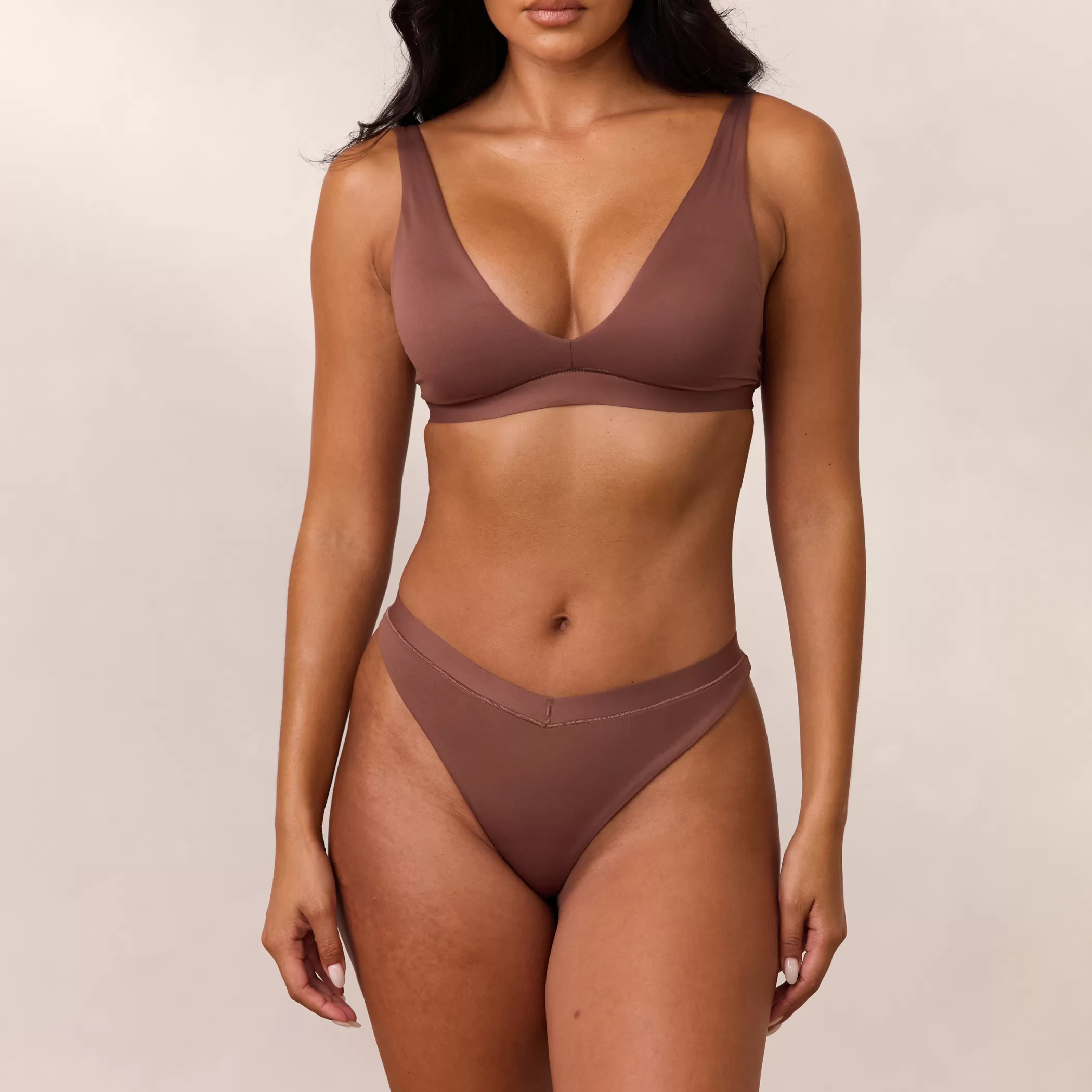 Triangle | Bralettes | Lounge Everyday Comfort Triangle Bra - Nutmeg
