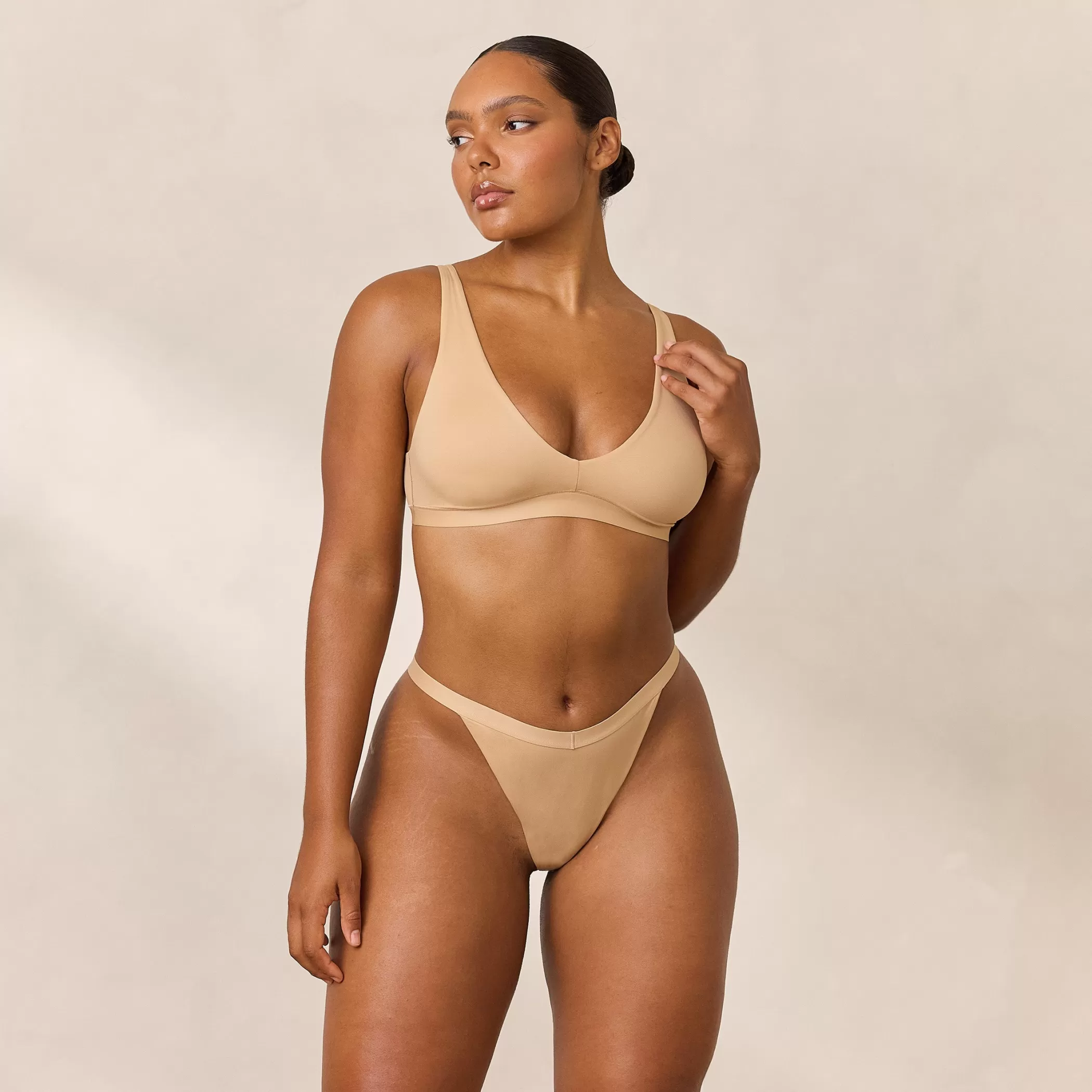 Triangle | Bralettes | Lounge Everyday Comfort Triangle Bra - Sand