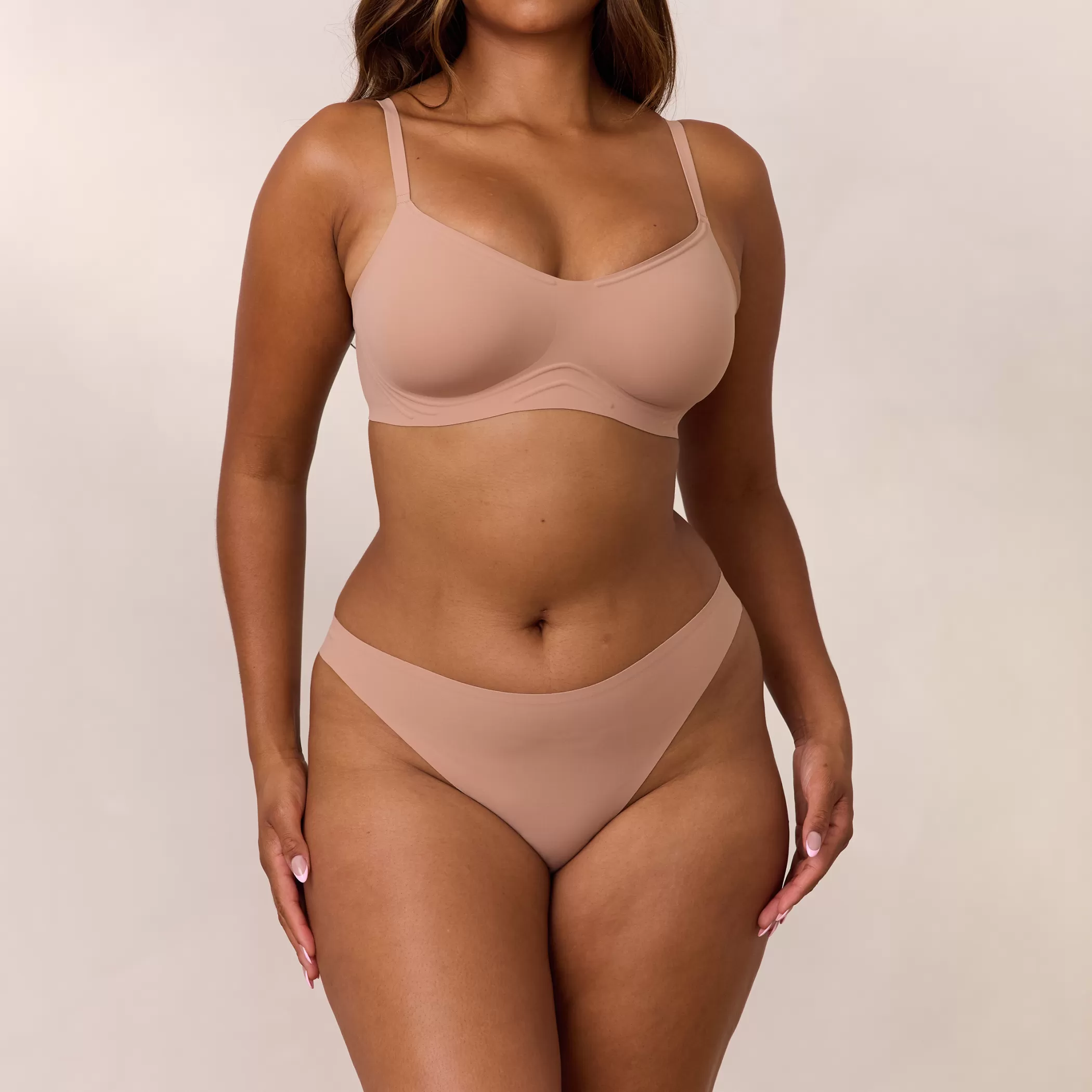 Bralettes | T-shirt Bras | Lounge Everyday Flex Bralette - Honey