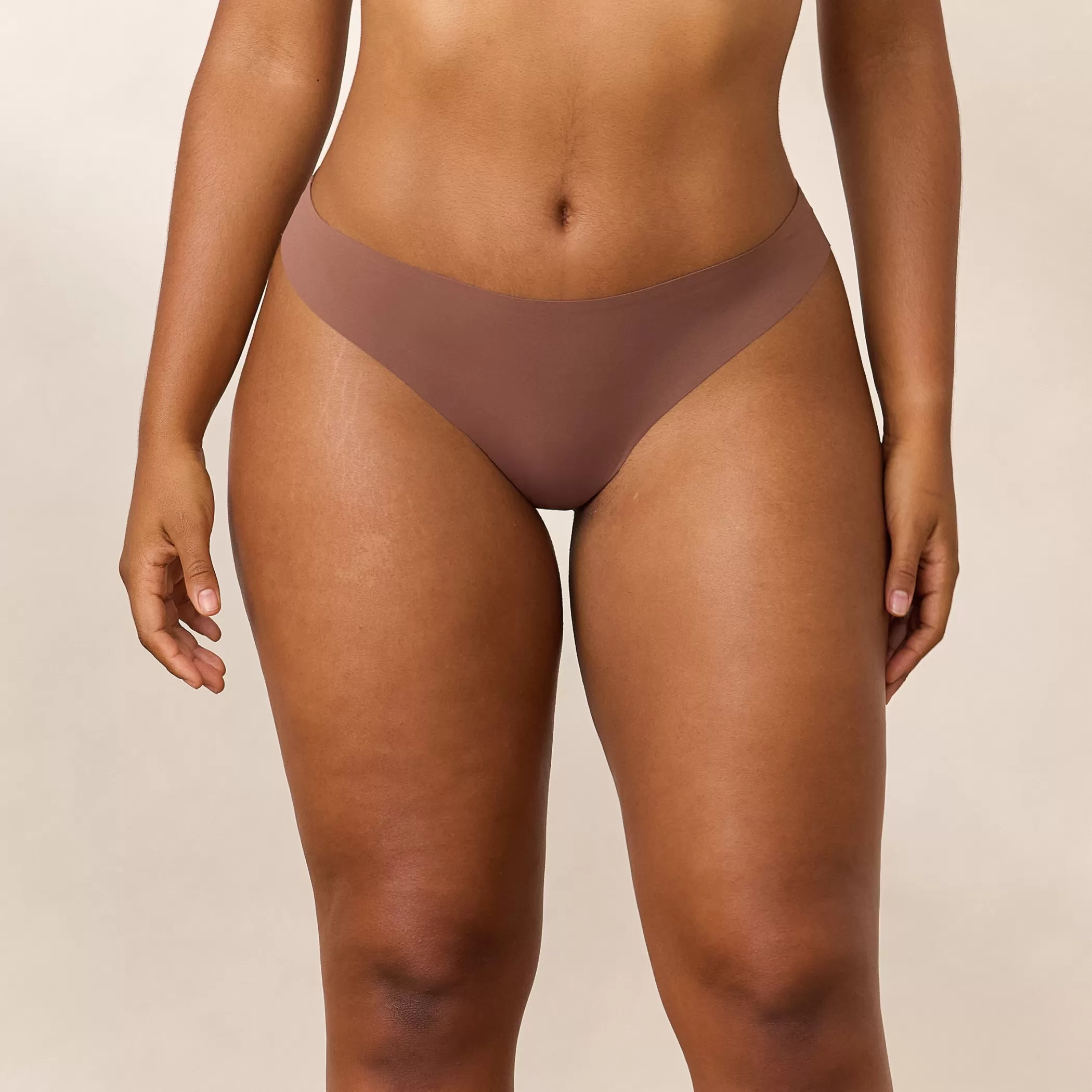 Brazilians | Lounge Everyday Flex Brazilian Briefs - Nutmeg