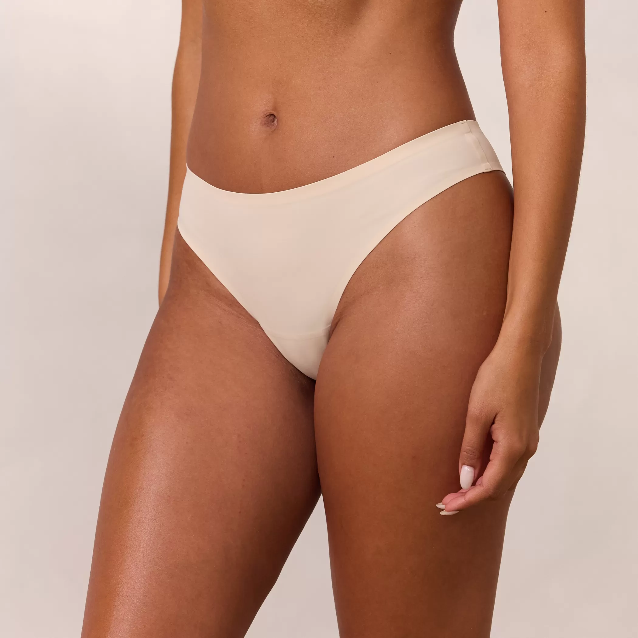 Brazilians | Briefs | Lounge Everyday Form Brazilian Briefs - Vanilla