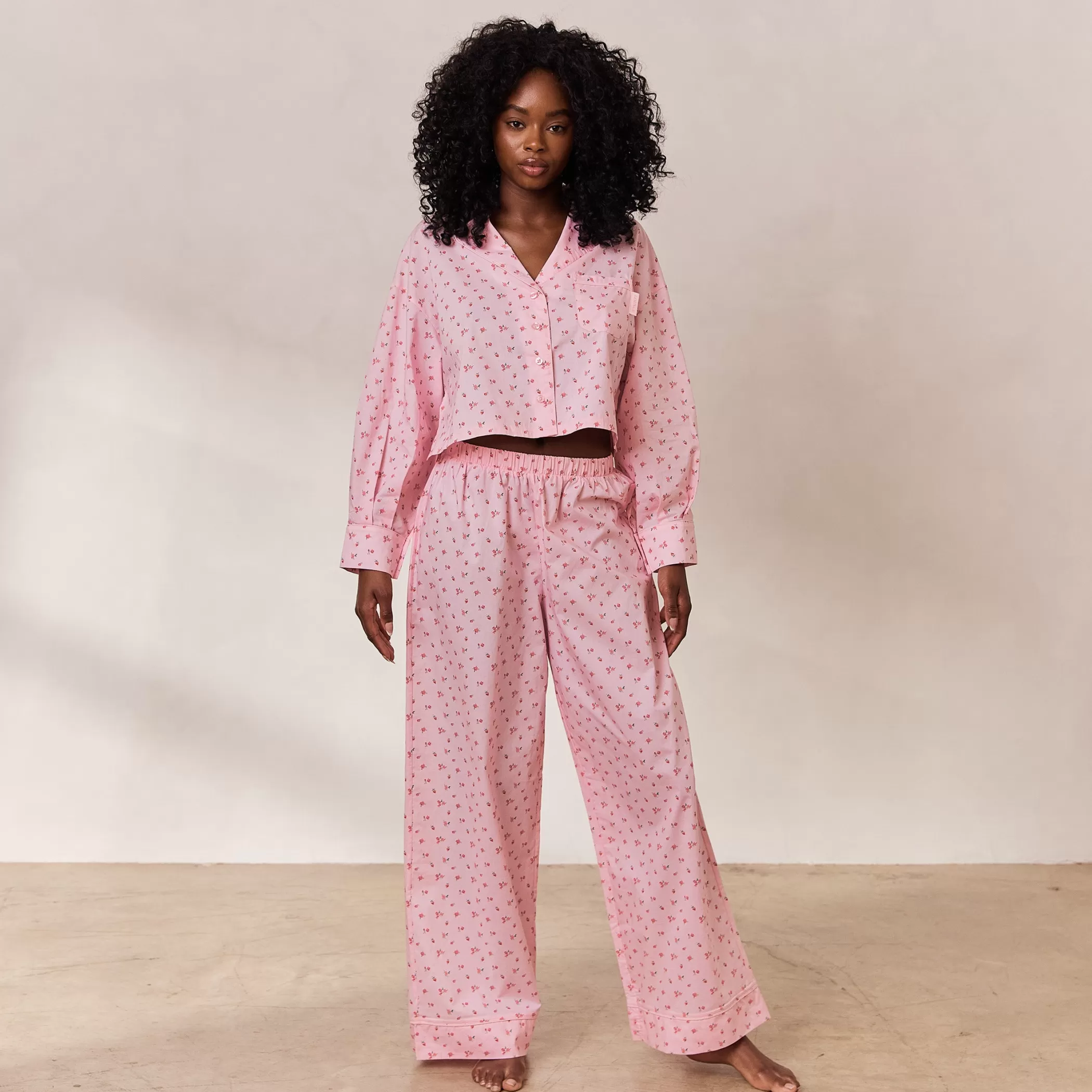 Breakfast Club | Bottoms | Lounge Floral Pajama Bottoms - Pink Print PinkPrint