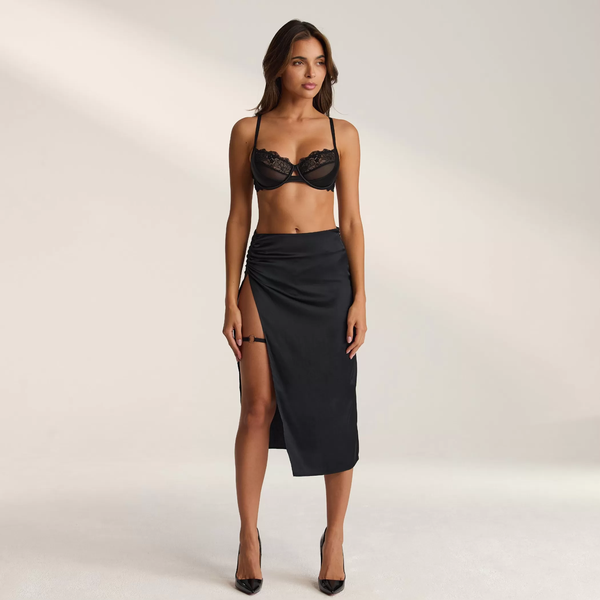 Black Intimates | Intimates Sets | Lounge Maeve Intimates Bra (Set) - Black