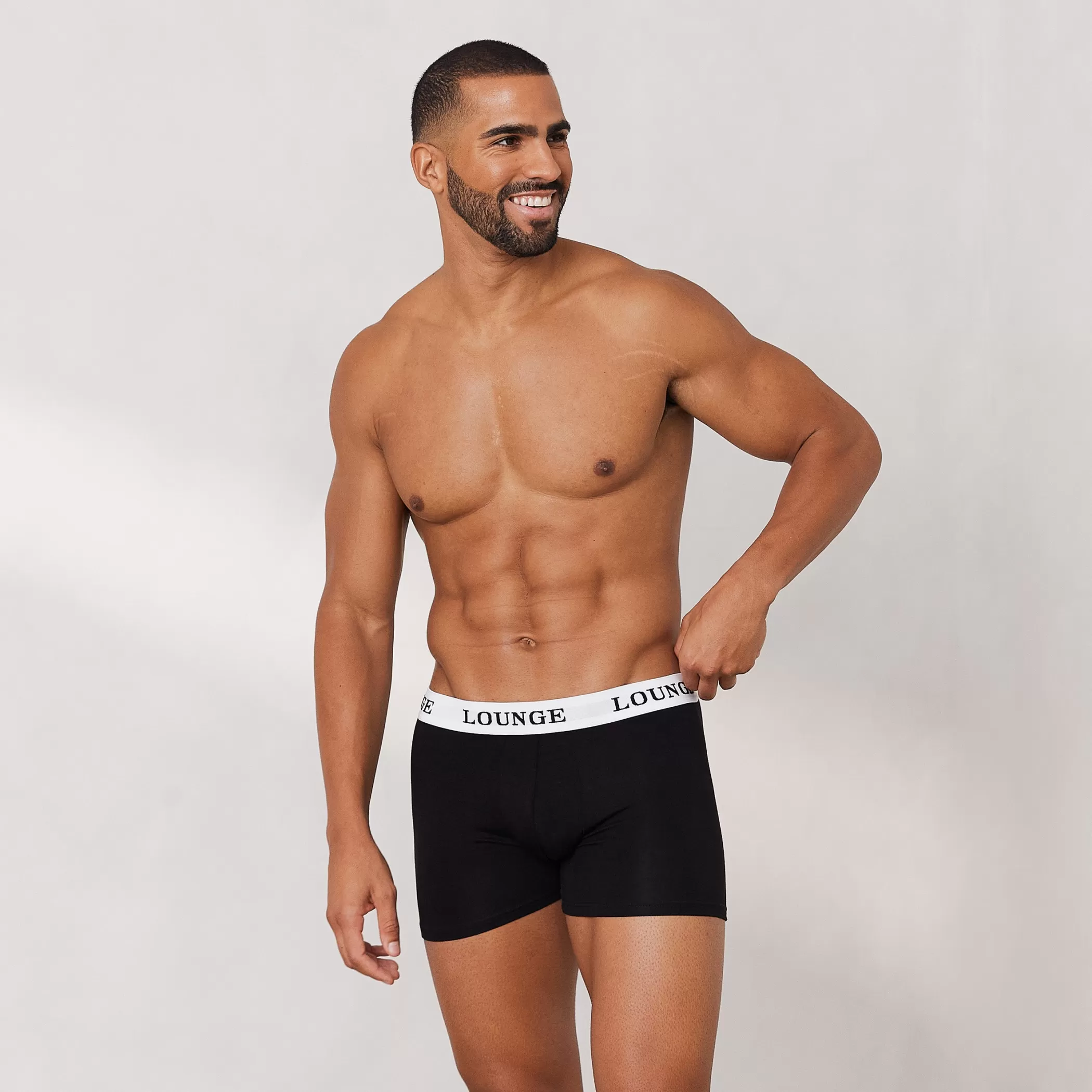 Multipacks | Mens Boxers | Lounge Men's Everyday Boxers (3 Pack) - Black
