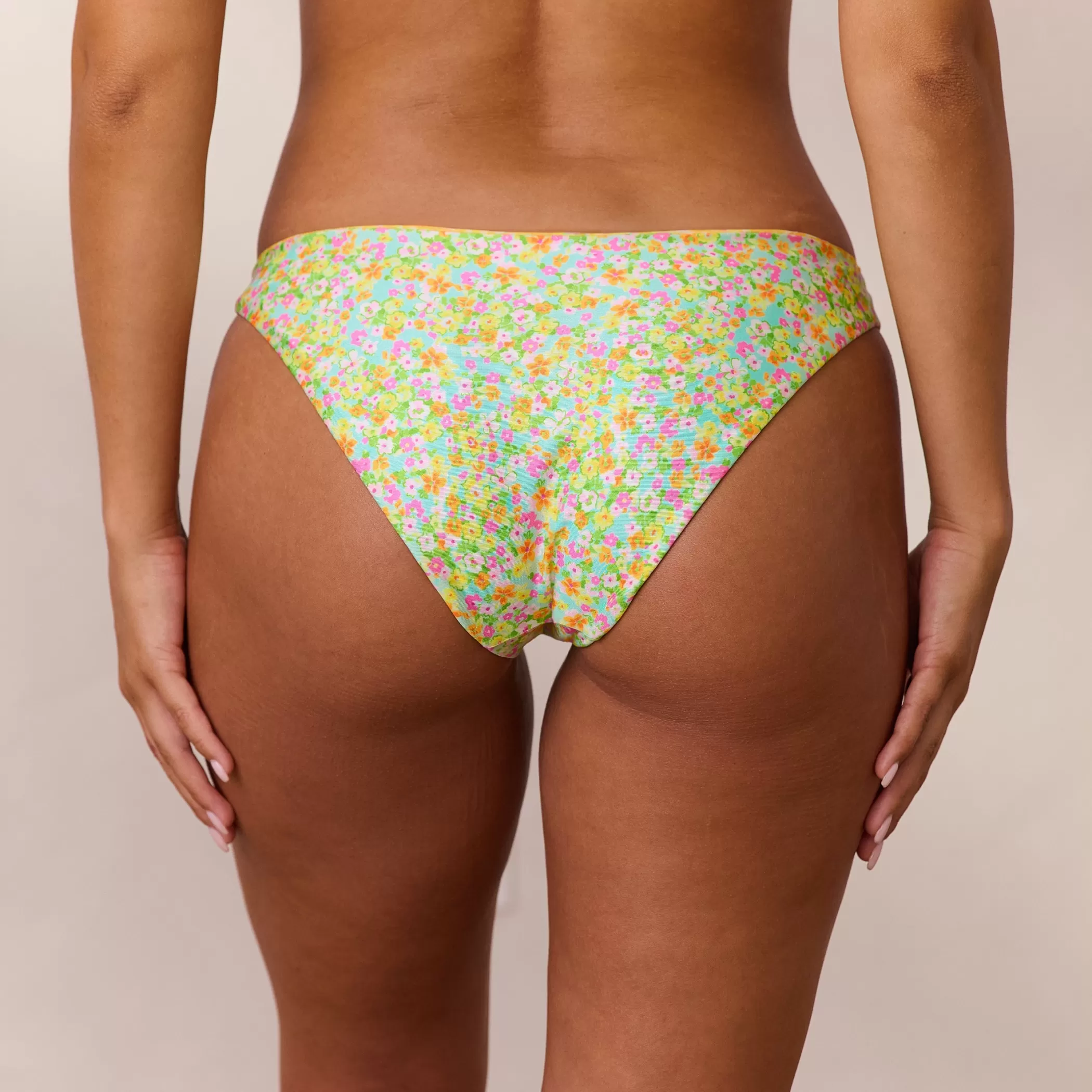 Bikinis | Lounge Minimal Full Bikini Briefs - Wild Flower WildFlower
