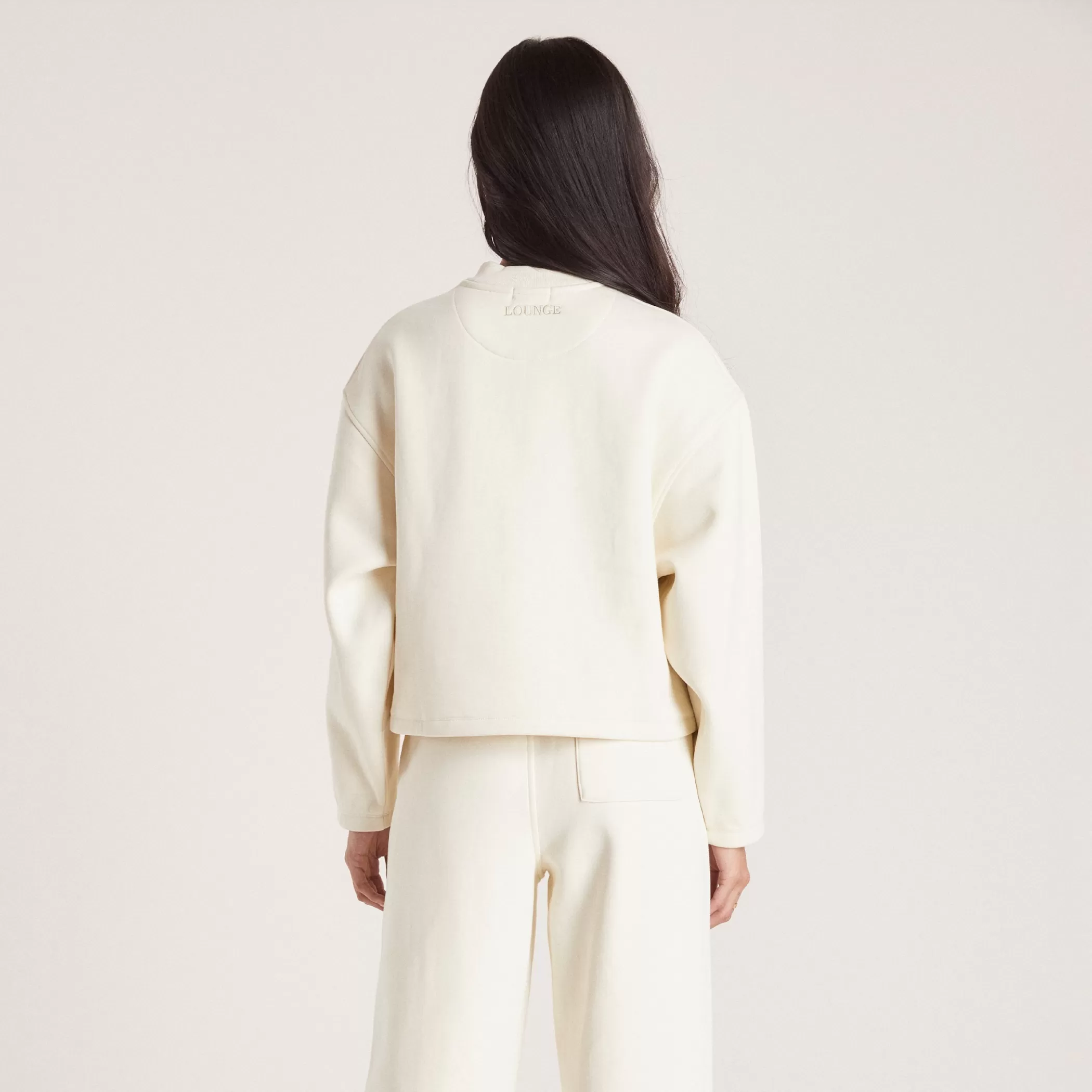 Hoodies & Sweatshirts | Sunday Club | Lounge Quarter Zip Sweater - Tofu