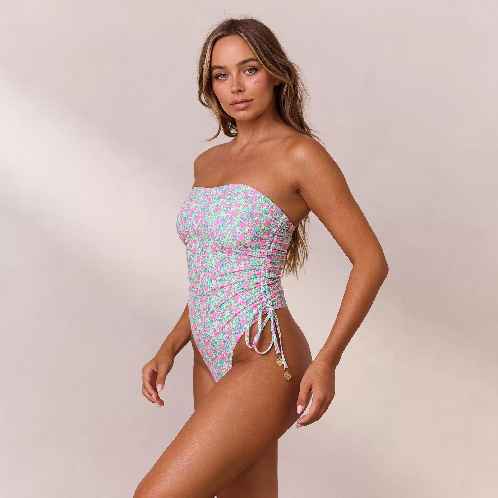 Swimsuits | Lounge Ruched Strapless One Piece Swimsuit - Sweet Pea SweetPea