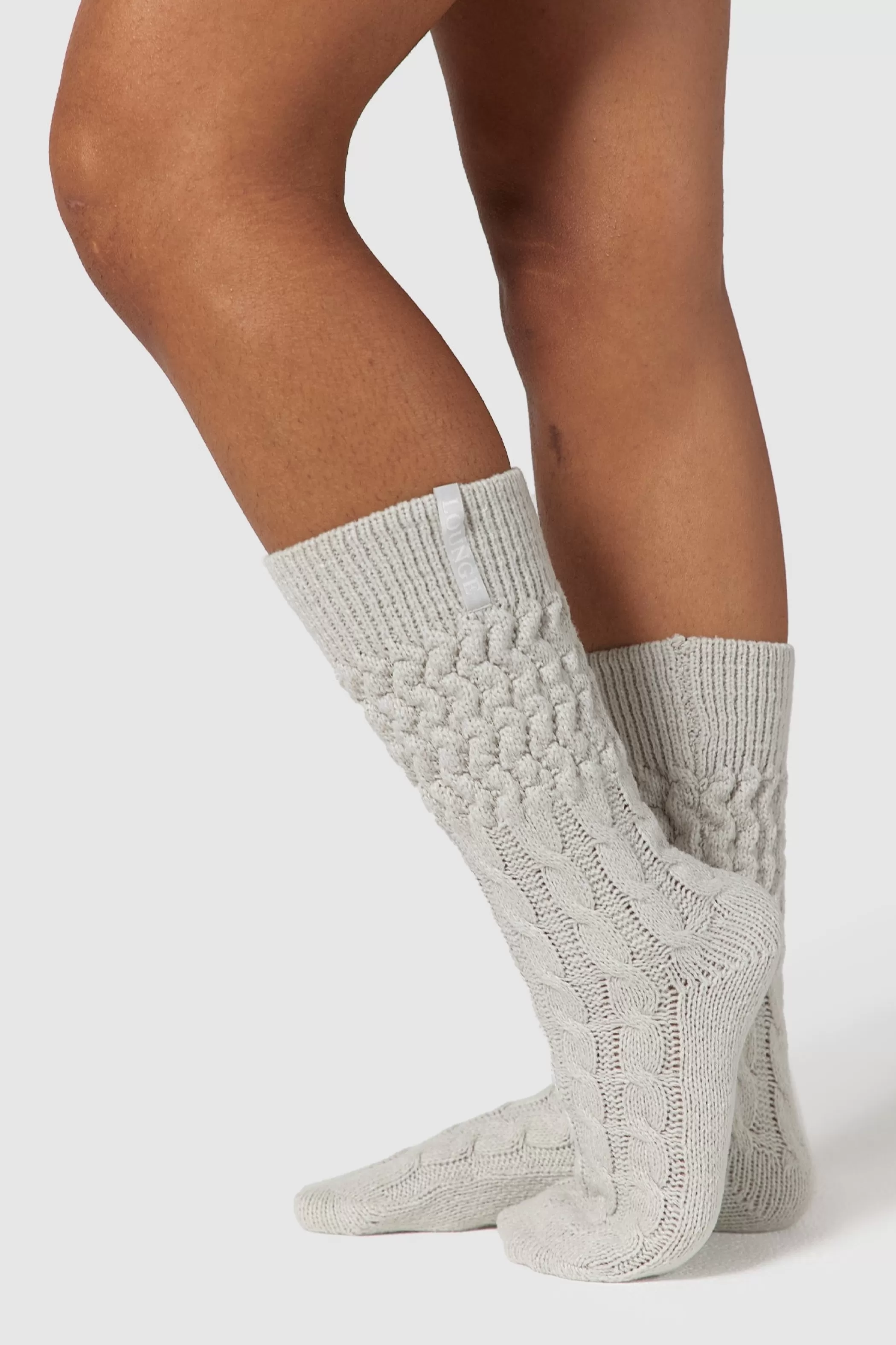 Accessories | Socks & Accessories | Lounge Snug Knitted Socks - Frost