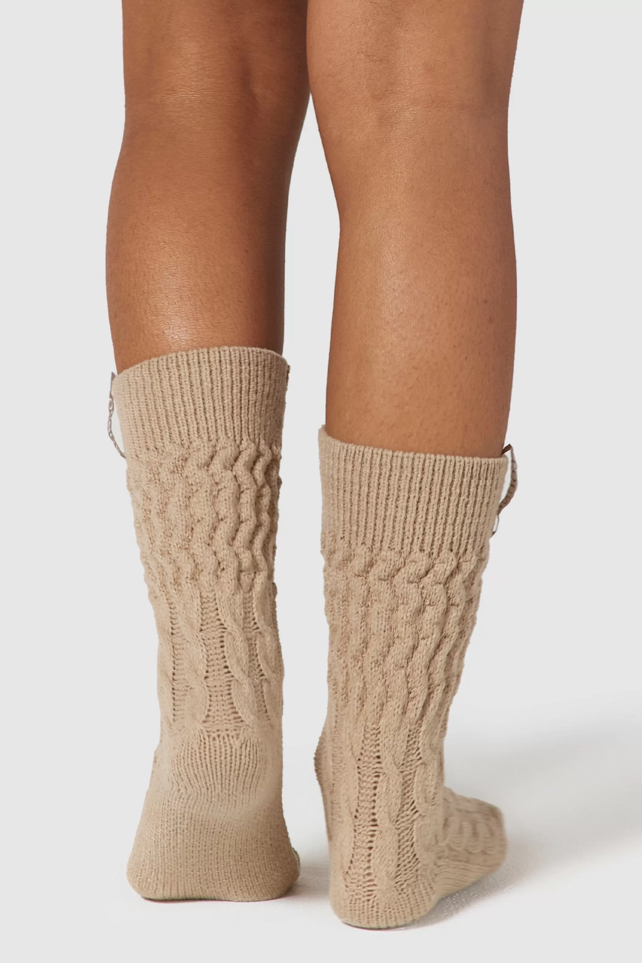 Accessories | Socks & Accessories | Lounge Snug Knitted Socks - Mink