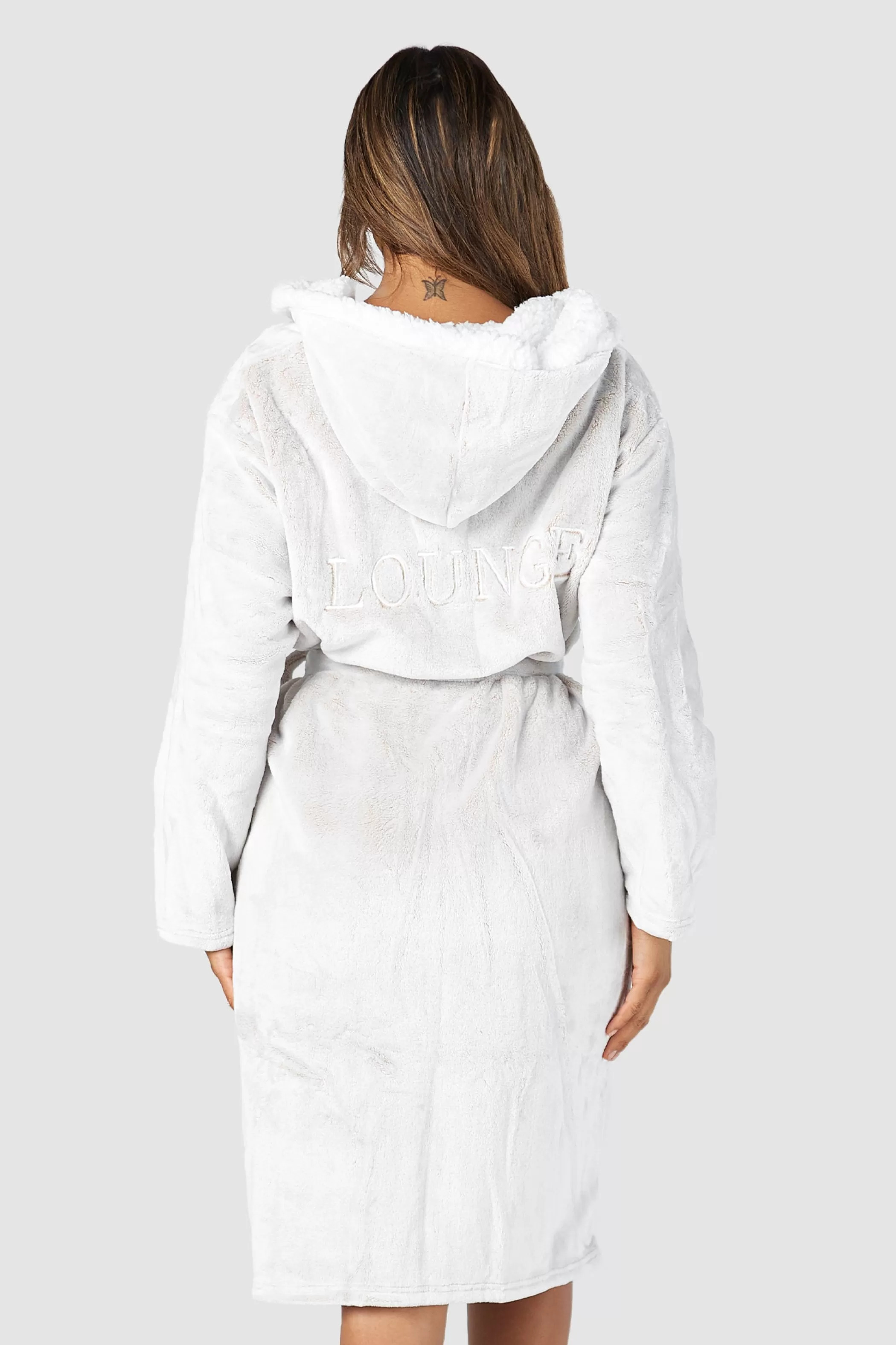 Bathrobes | Lounge So Soft Luxury Dressing Gown - Mink