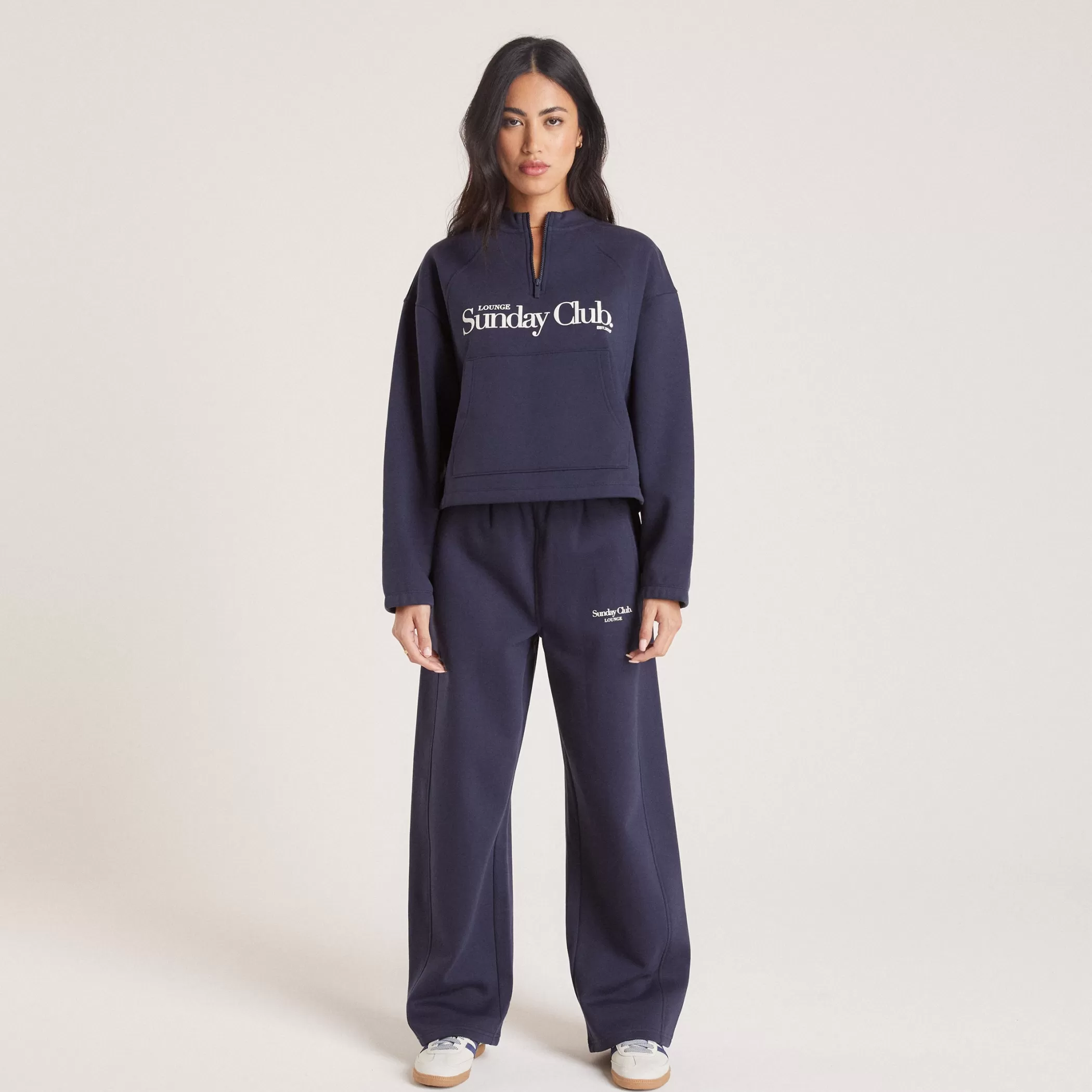 Sunday Club | Sunday Club | Lounge Straight Leg Sweatpants - Ink Blue InkBlue