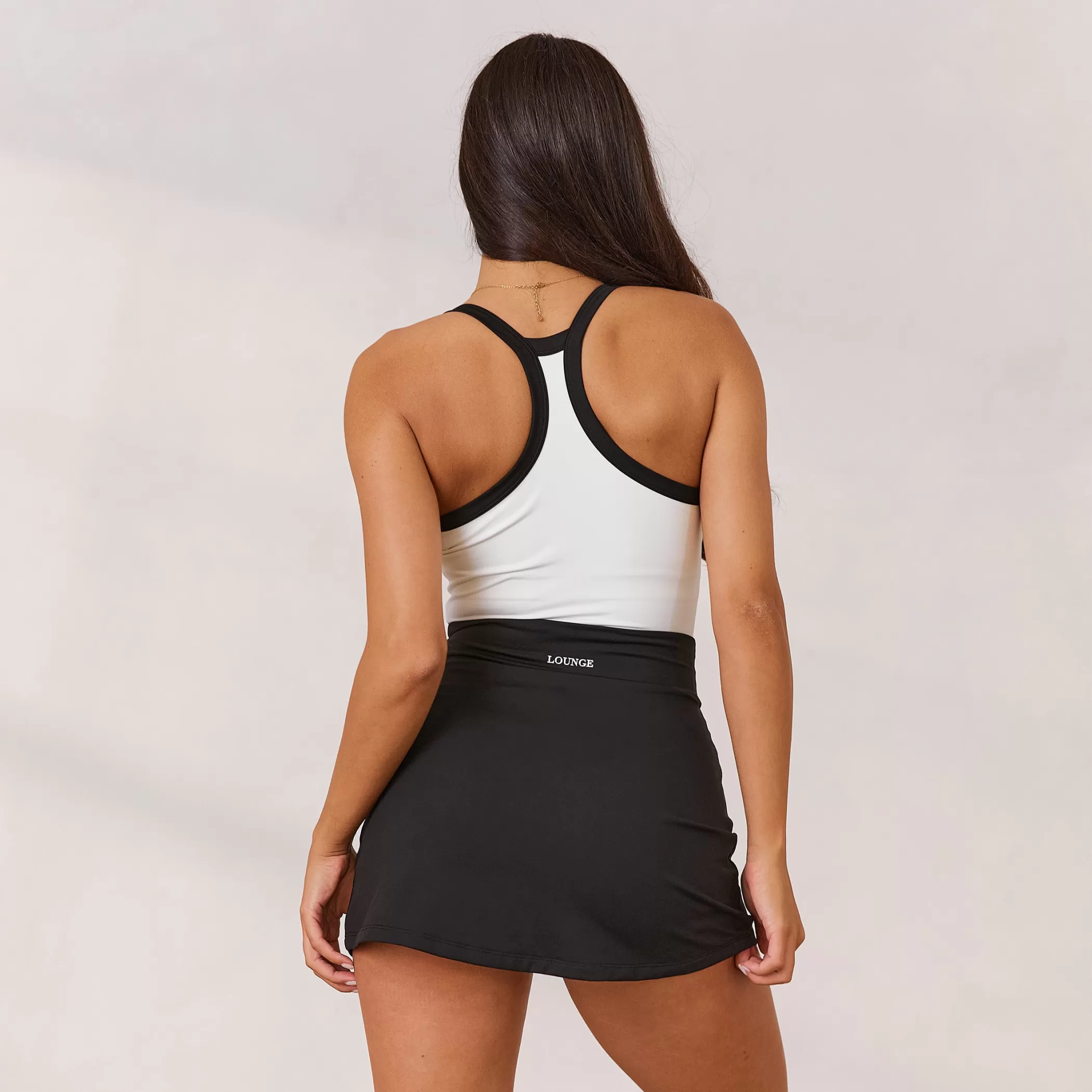 Clothing | Lounge Varsity Racerback Cami Top - White