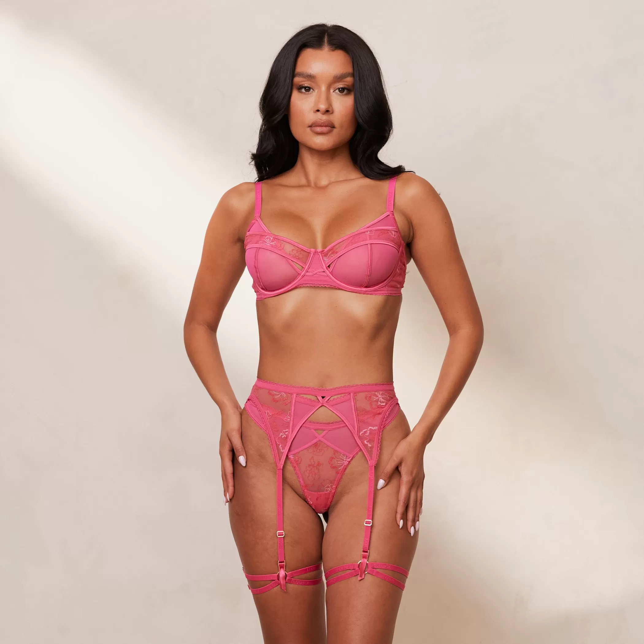 Intimates | Lounge Whitney Intimates Set - Hot Pink HotPink